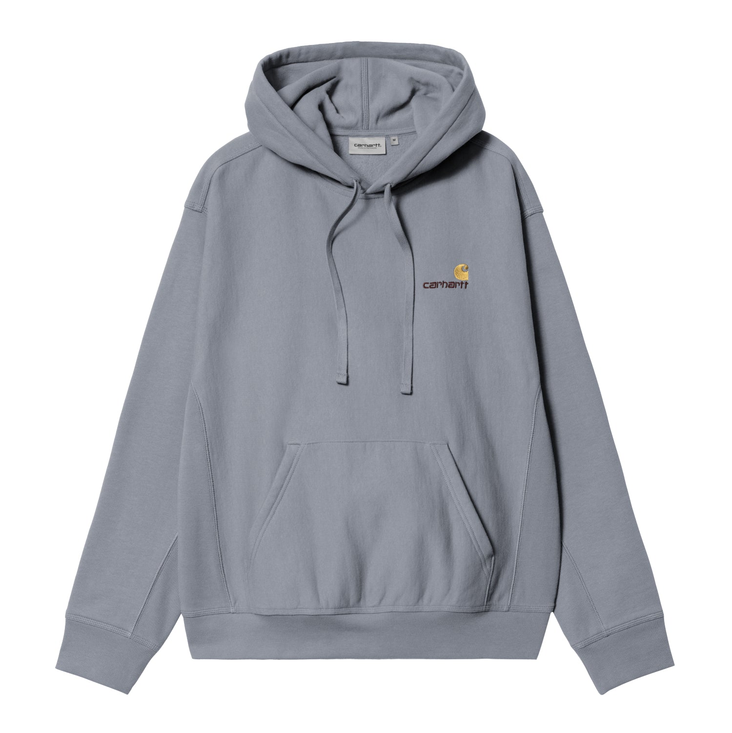 Hooded American Script Sweat - Shady Blue