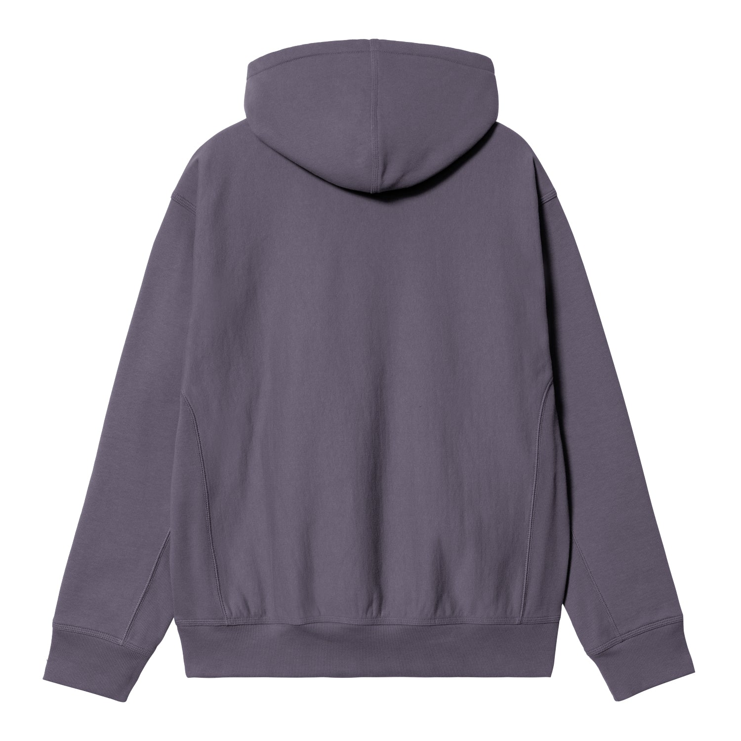 Hooded American Script Sweat - Shady Purple