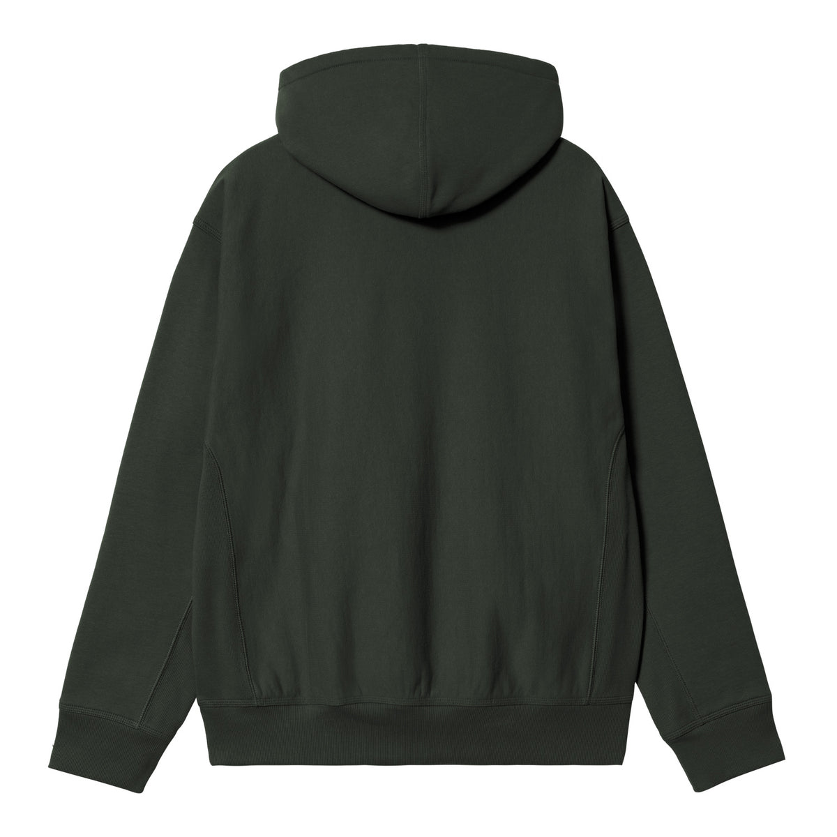 Hooded American Script Sweatshirt - Raven
