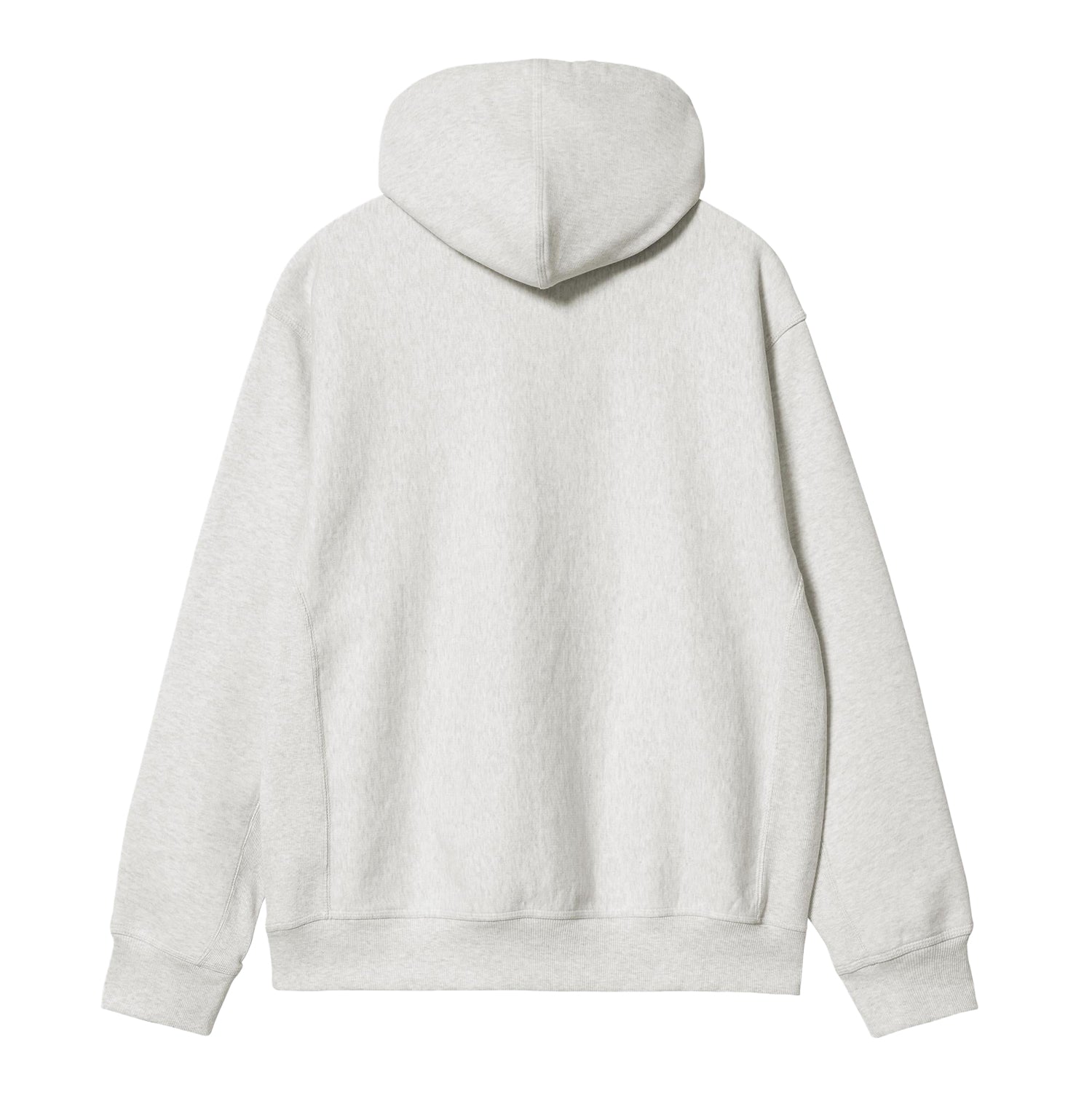 Hooded American Script Sweat - Ash Heather