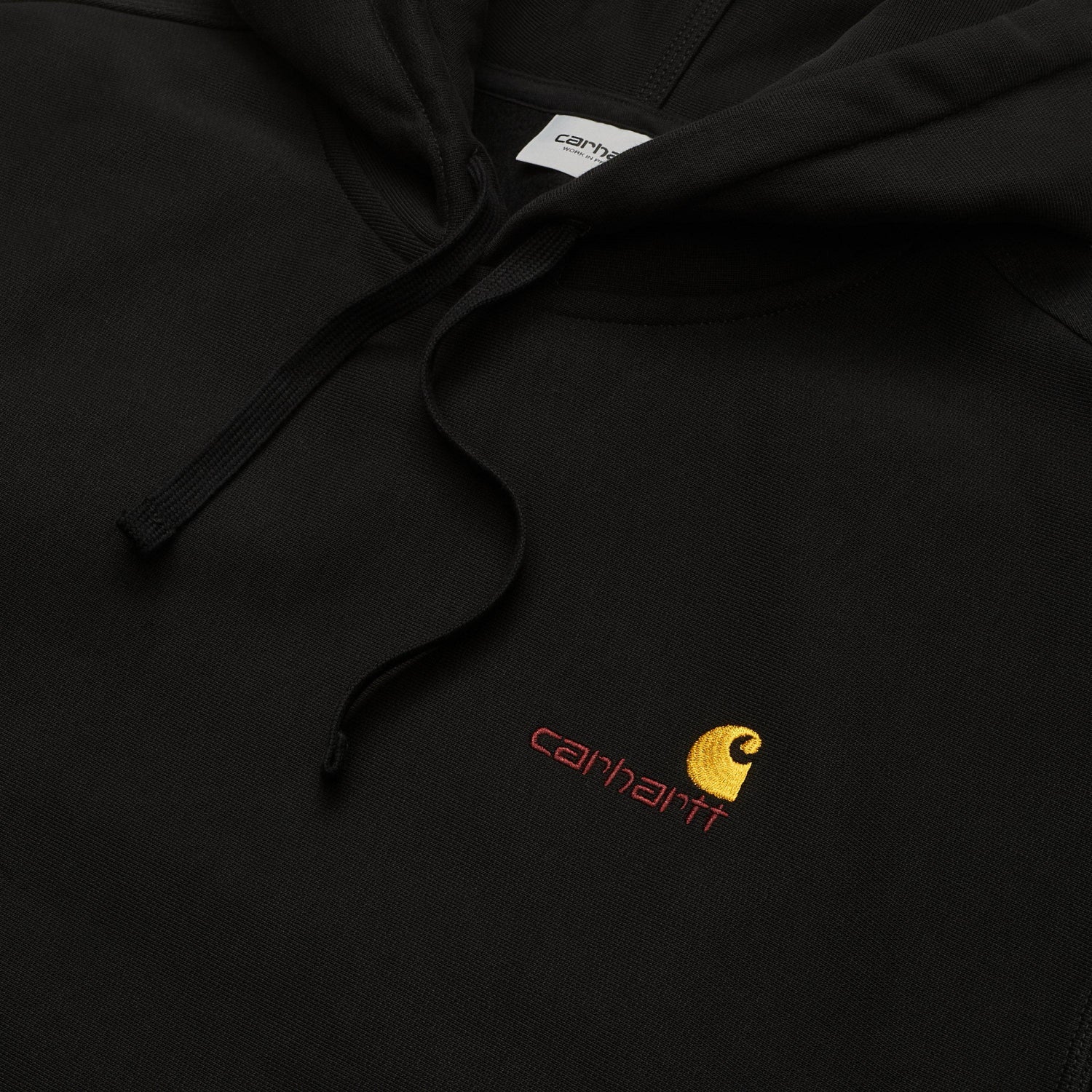 Hooded American Script Sweatshirt - Black 6