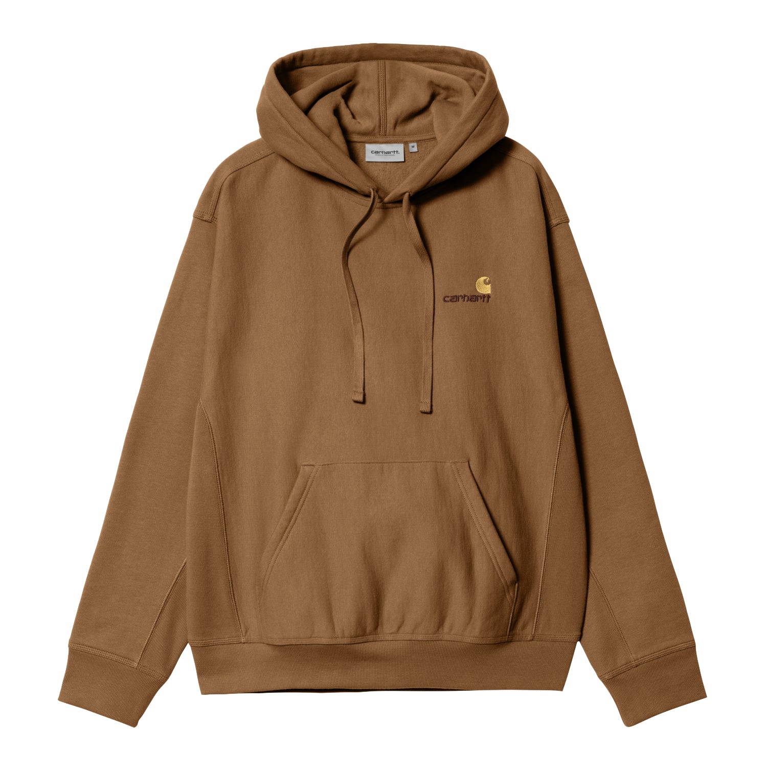 HOODED AMERICAN SCRIPT SWEAT - Hamilton Brown