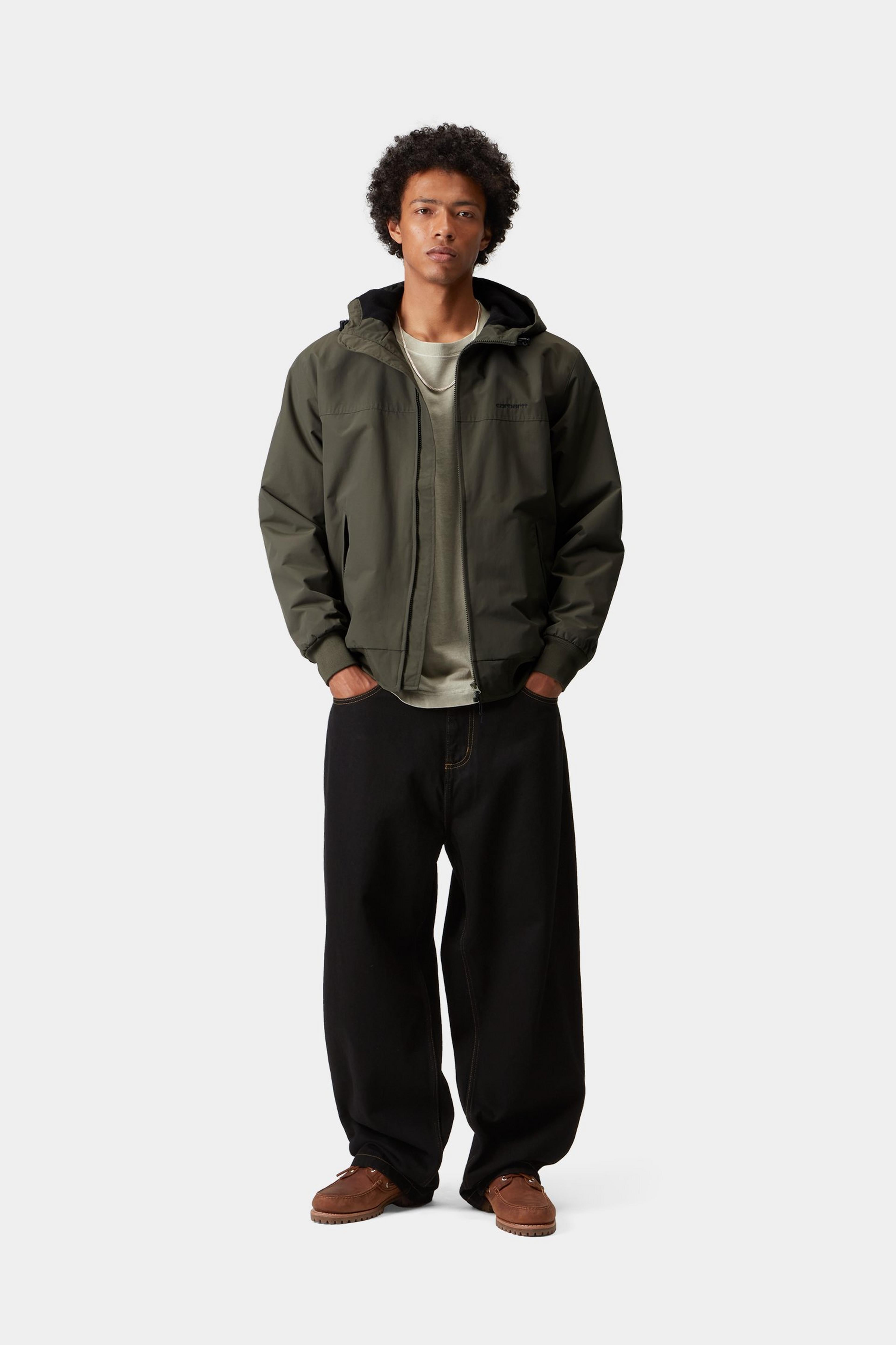 Hooded Sail Jacket - Cypress / Black 5