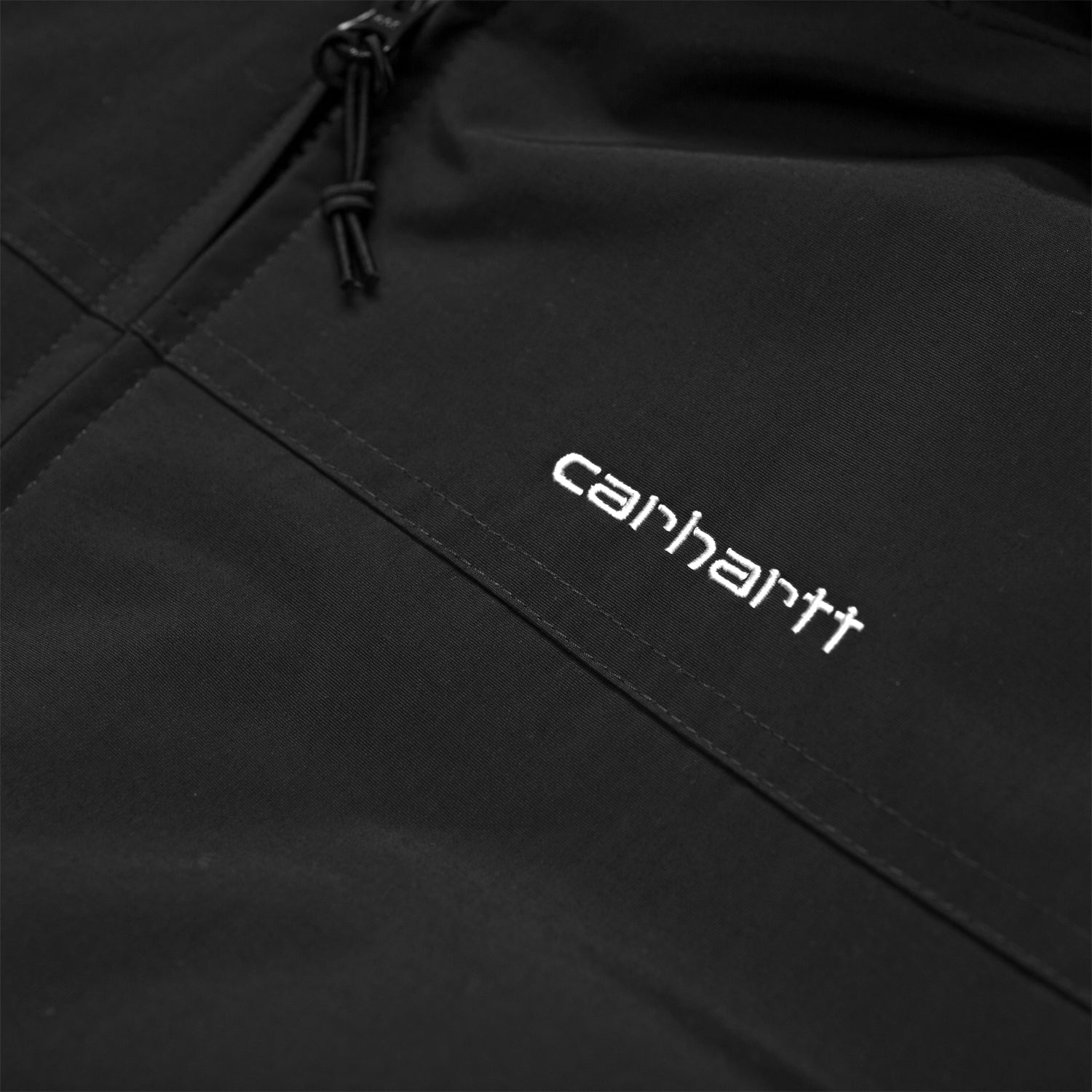 Hooded Sail Jacket - Black / White 9
