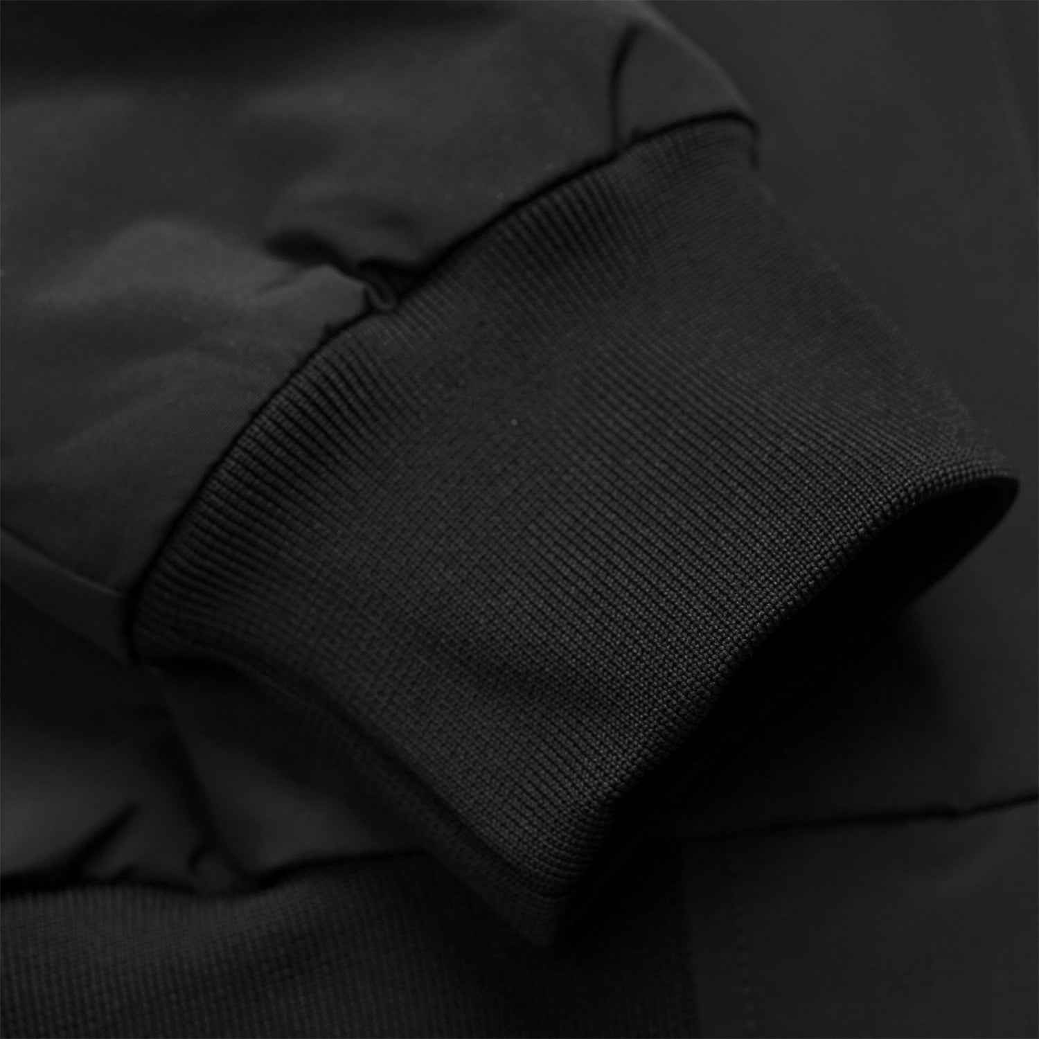 Hooded Sail Jacket - Black / White 8