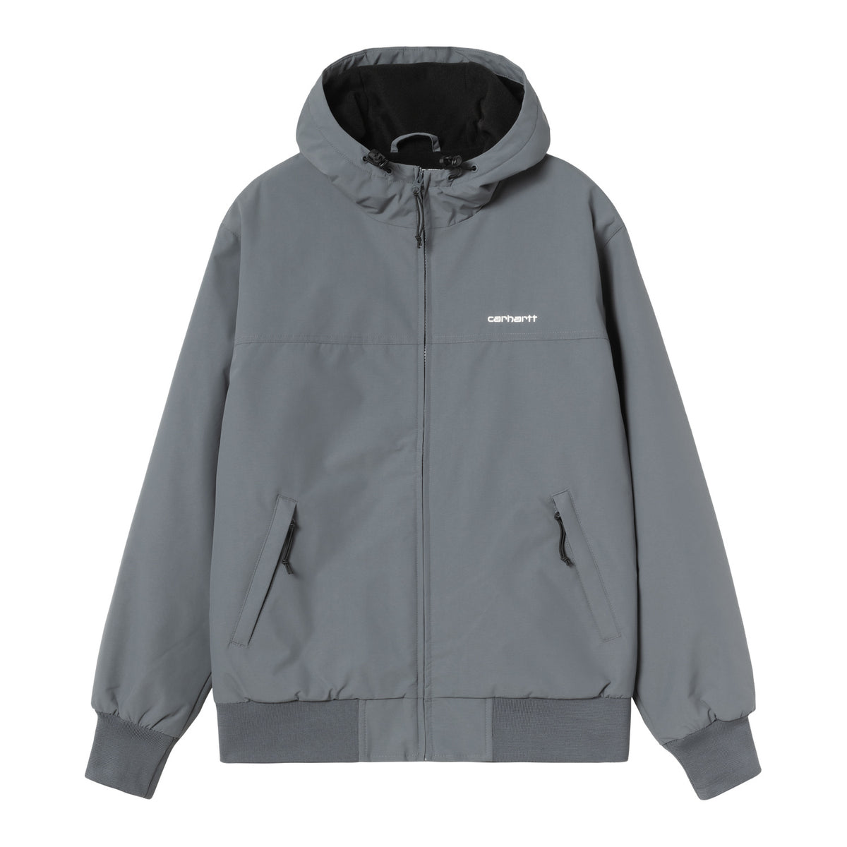 Hooded Sail Jacket - Styx / White
