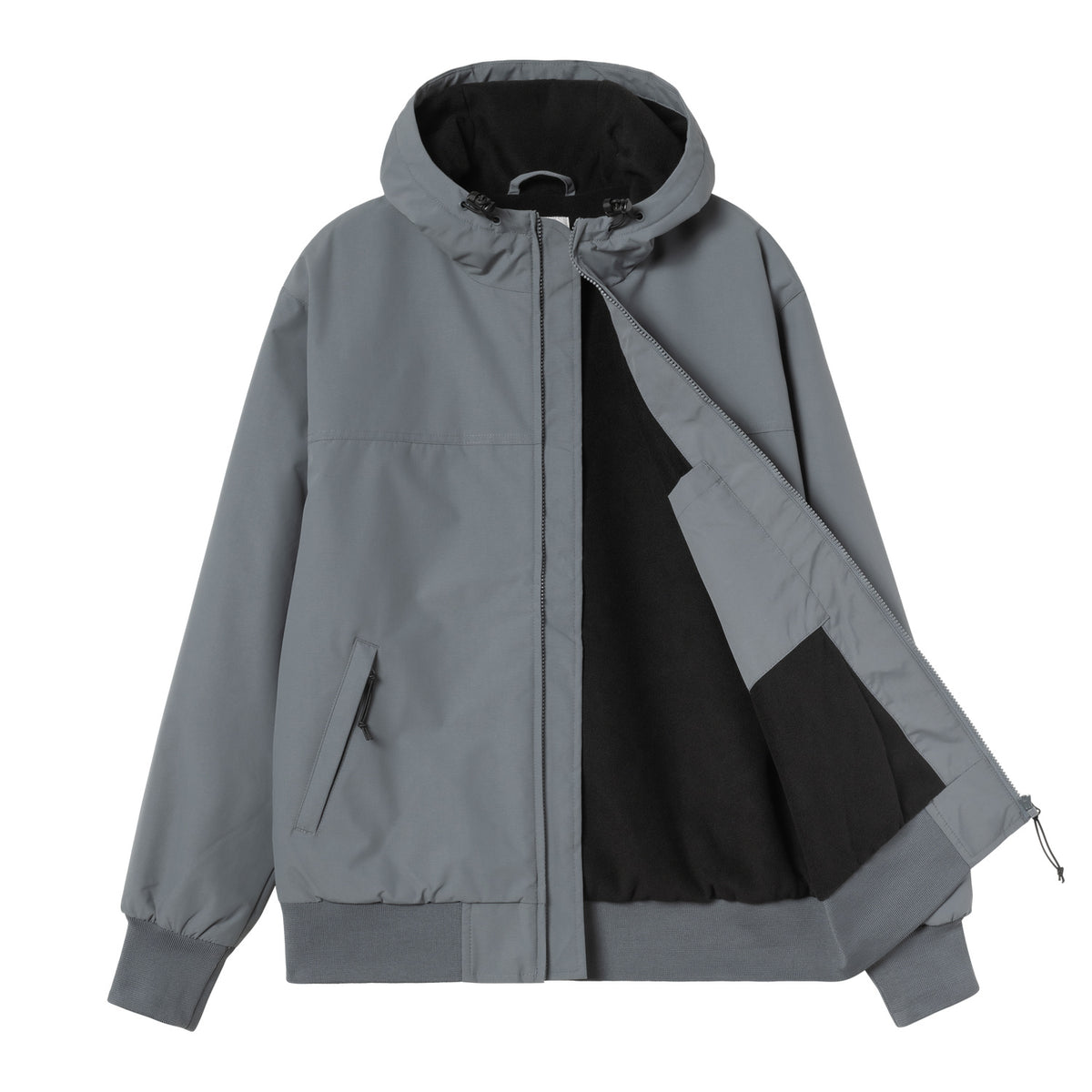 Hooded Sail Jacket - Styx / White