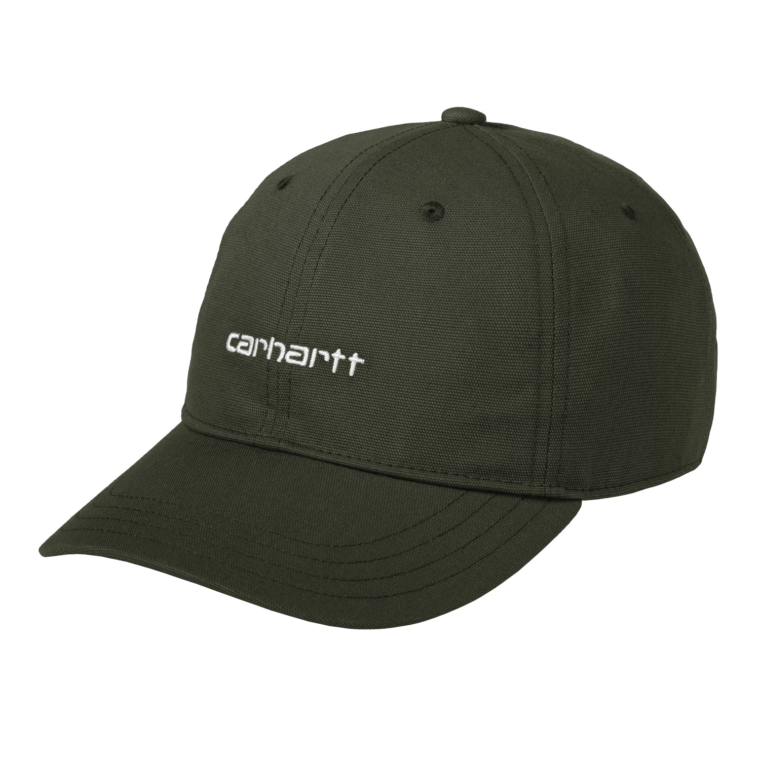 CANVAS SCRIPT CAP  - Opuntia / White