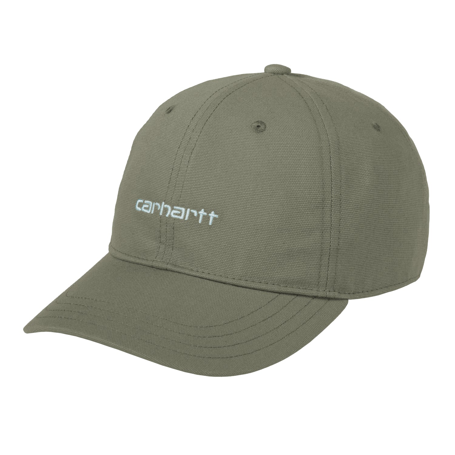 Canvas Script Cap - Leaf / Tourmaline