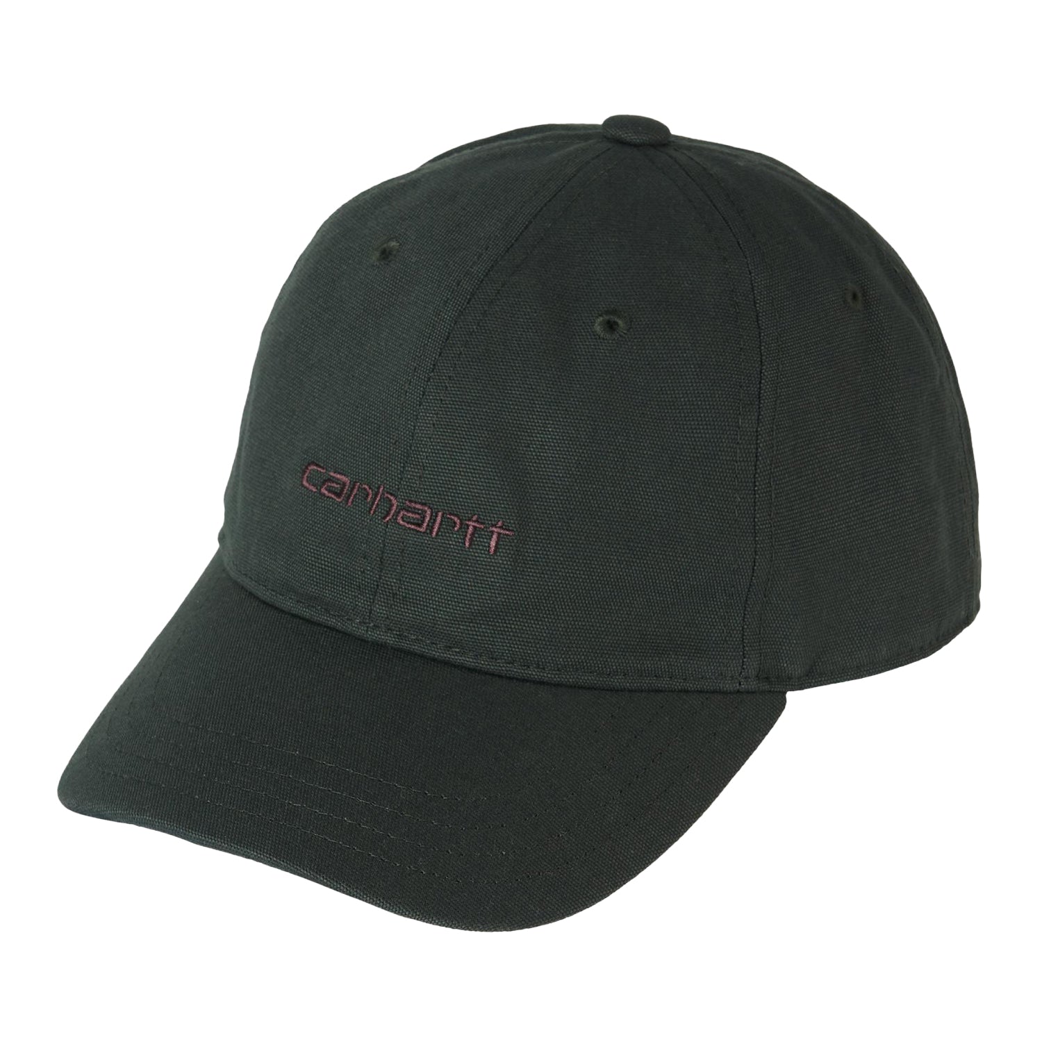 Canvas Script Cap - Dark Scarab / Palisander