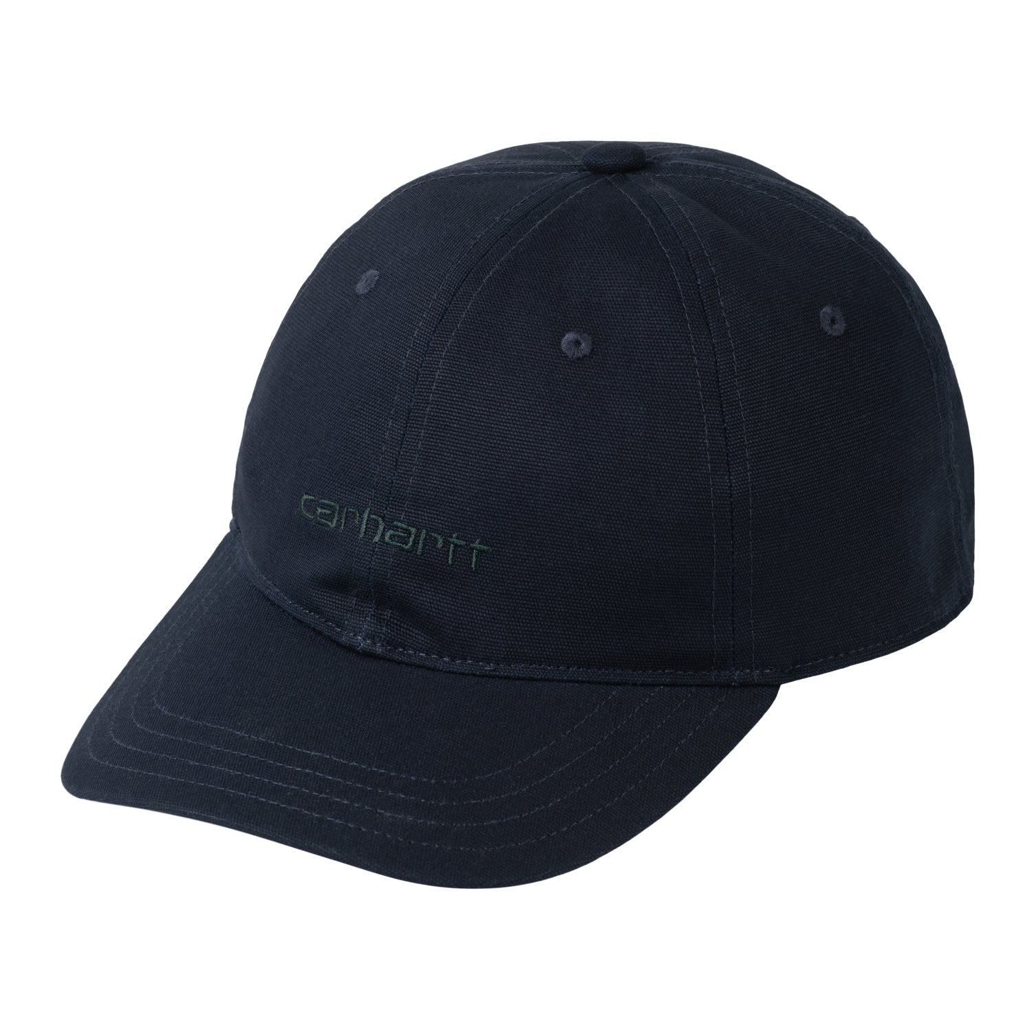 Canvas Script Cap - Dark Navy / Dark Scarab
