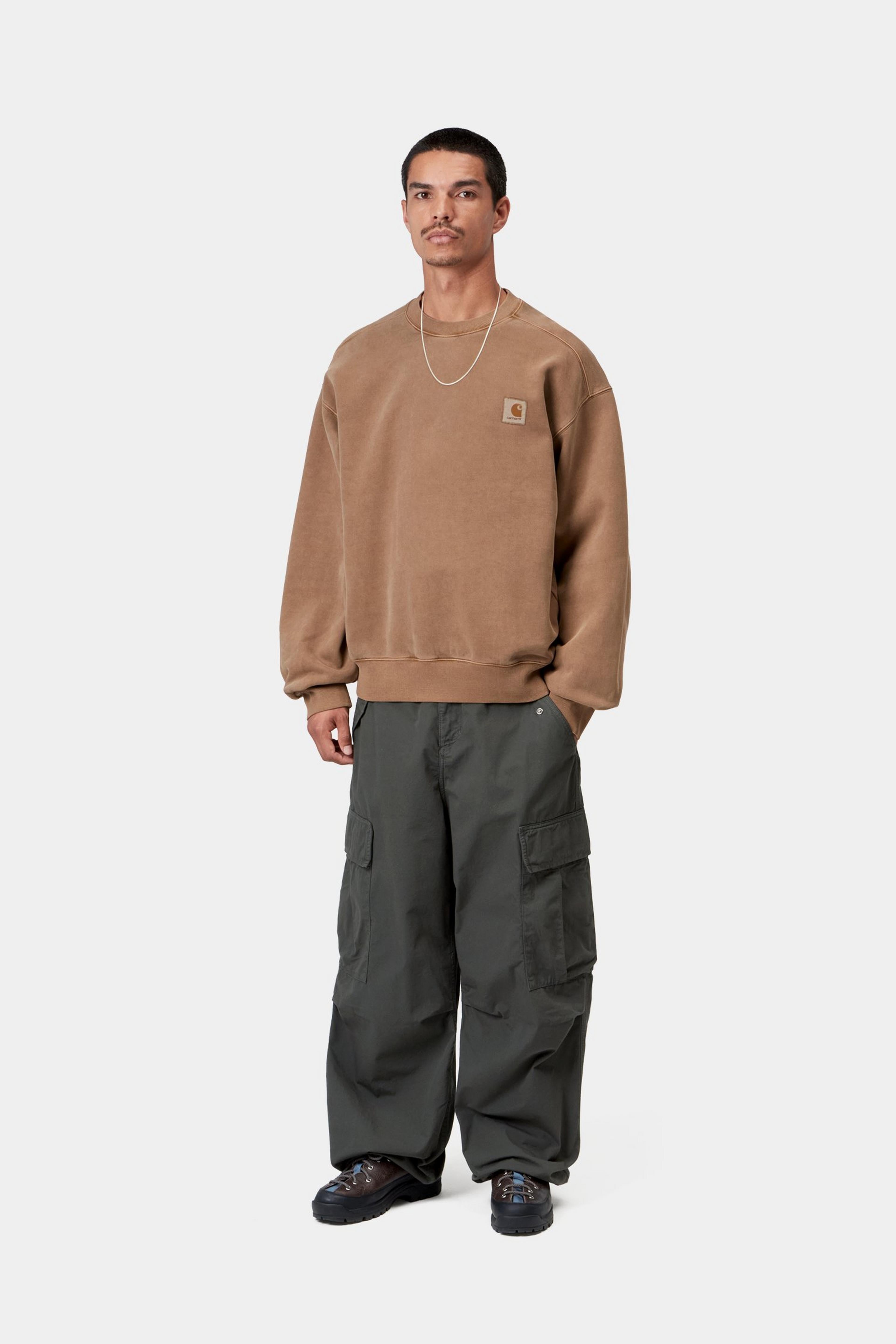 Vista Sweat - WIP H Brown garment dyed 4