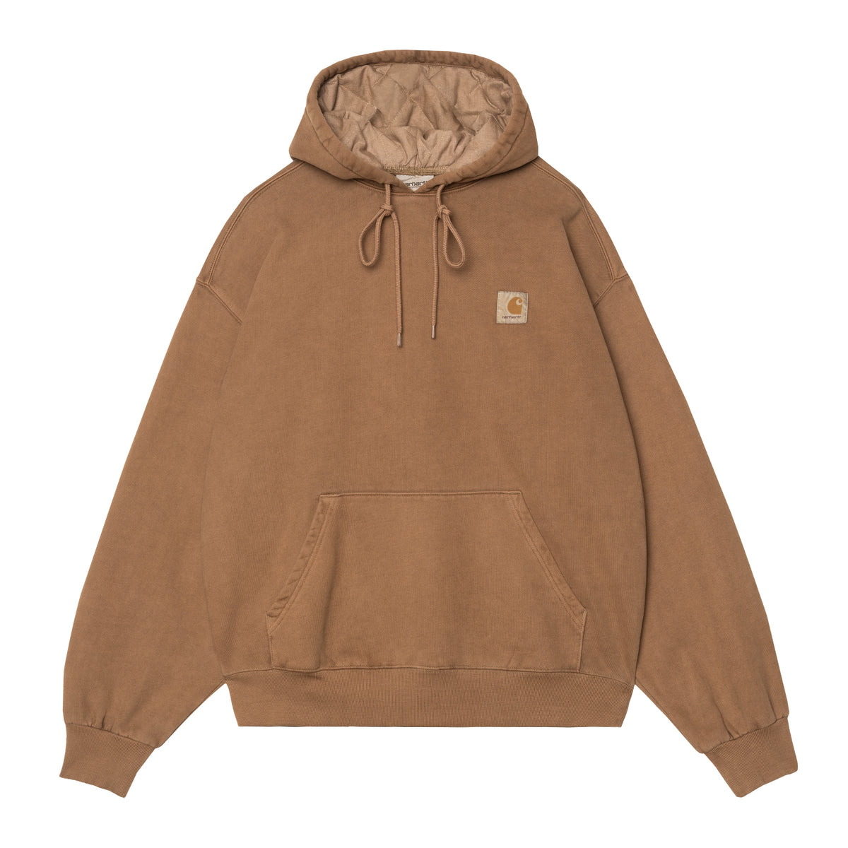 Hooded Vista Sweat - WIP H Brown garment dyed