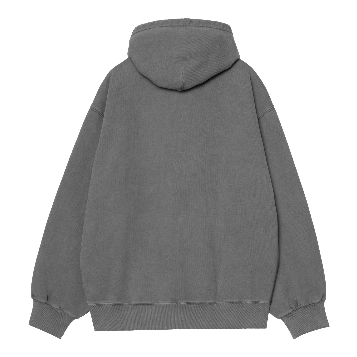 HOODED VISTA SWEAT - Black (garment dyed)