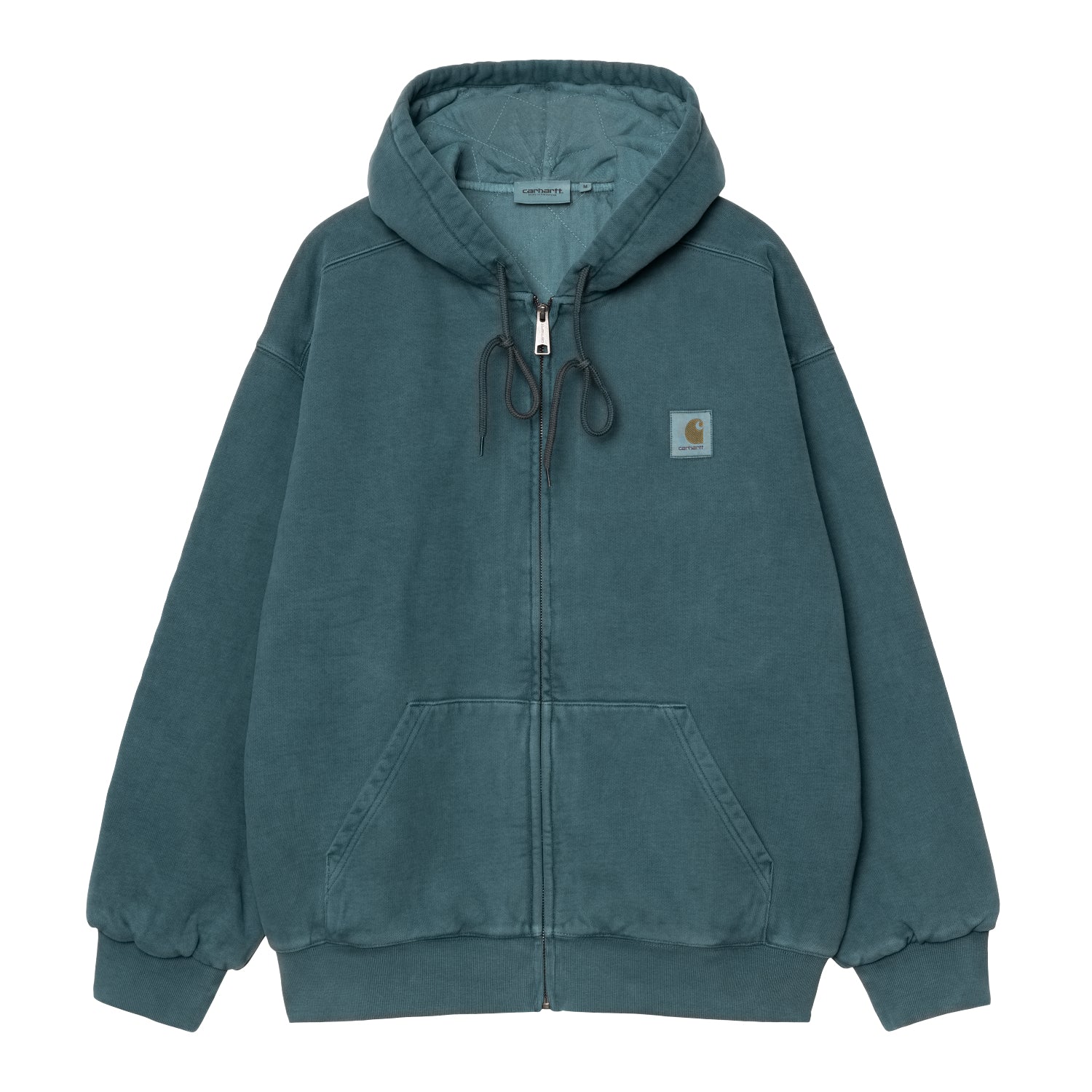 HOODED VISTA JACKET  - Deep Lagoon (garment dyed)