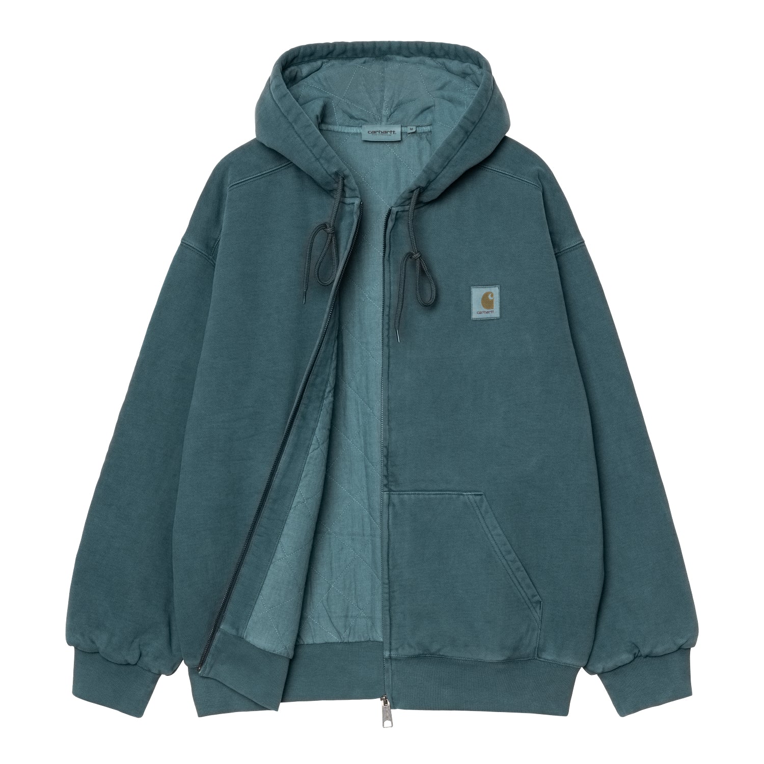 HOODED VISTA JACKET  - Deep Lagoon (garment dyed)