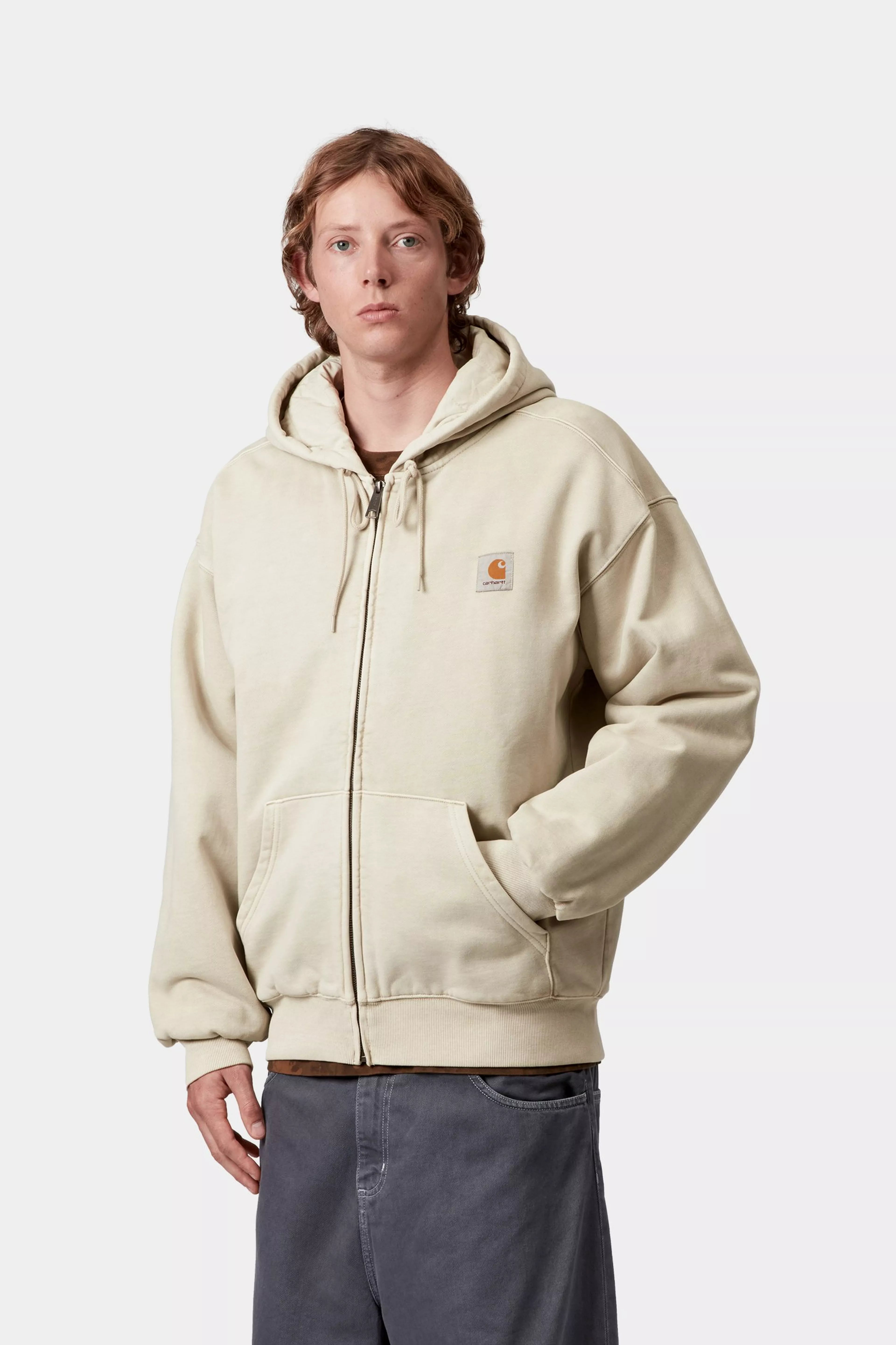 HOODED VISTA JACKET  - Fleur De Sel (garment dyed)