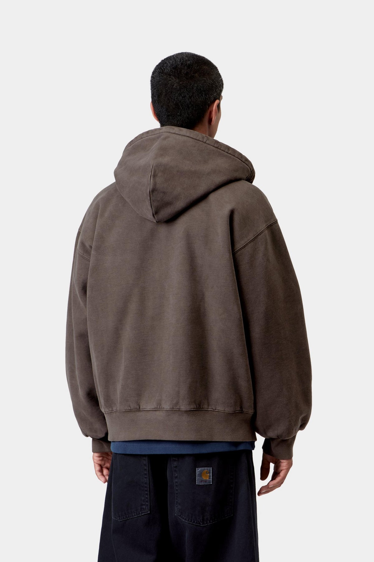 Hooded Vista Jacket - Tobacco garment dyed