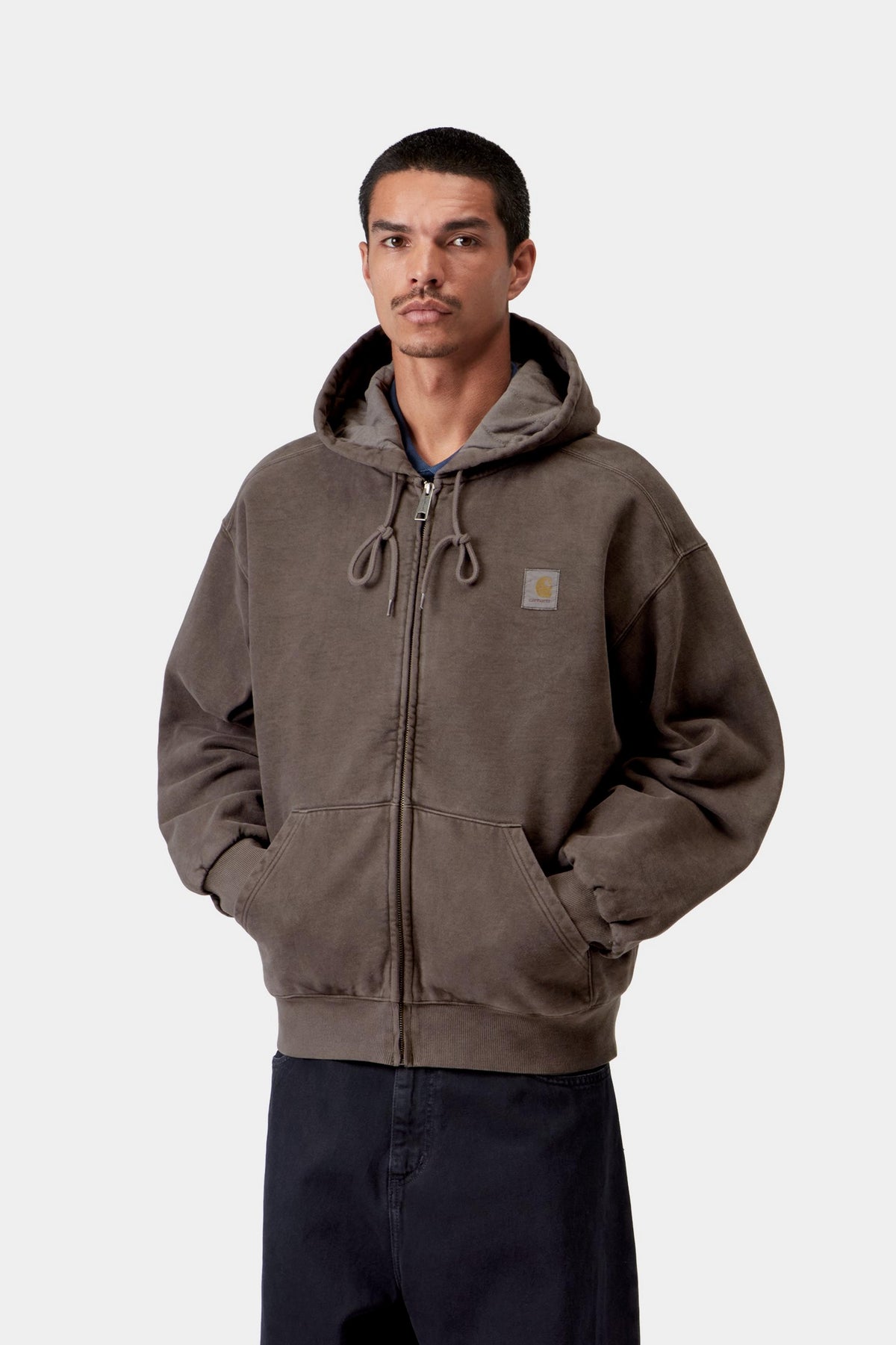 Hooded Vista Jacket - Tobacco garment dyed