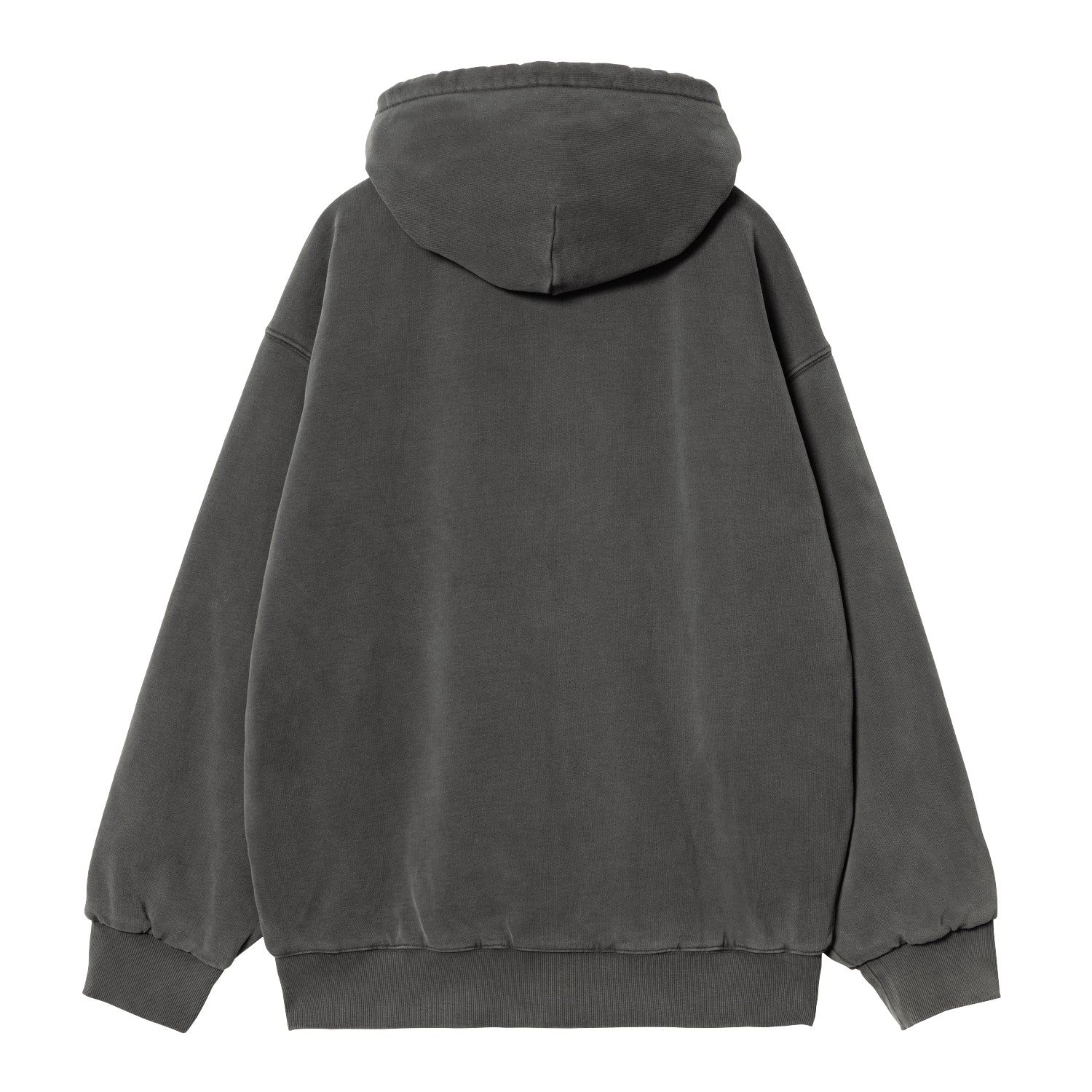 HOODED VISTA JACKET  - Black (garment dyed)