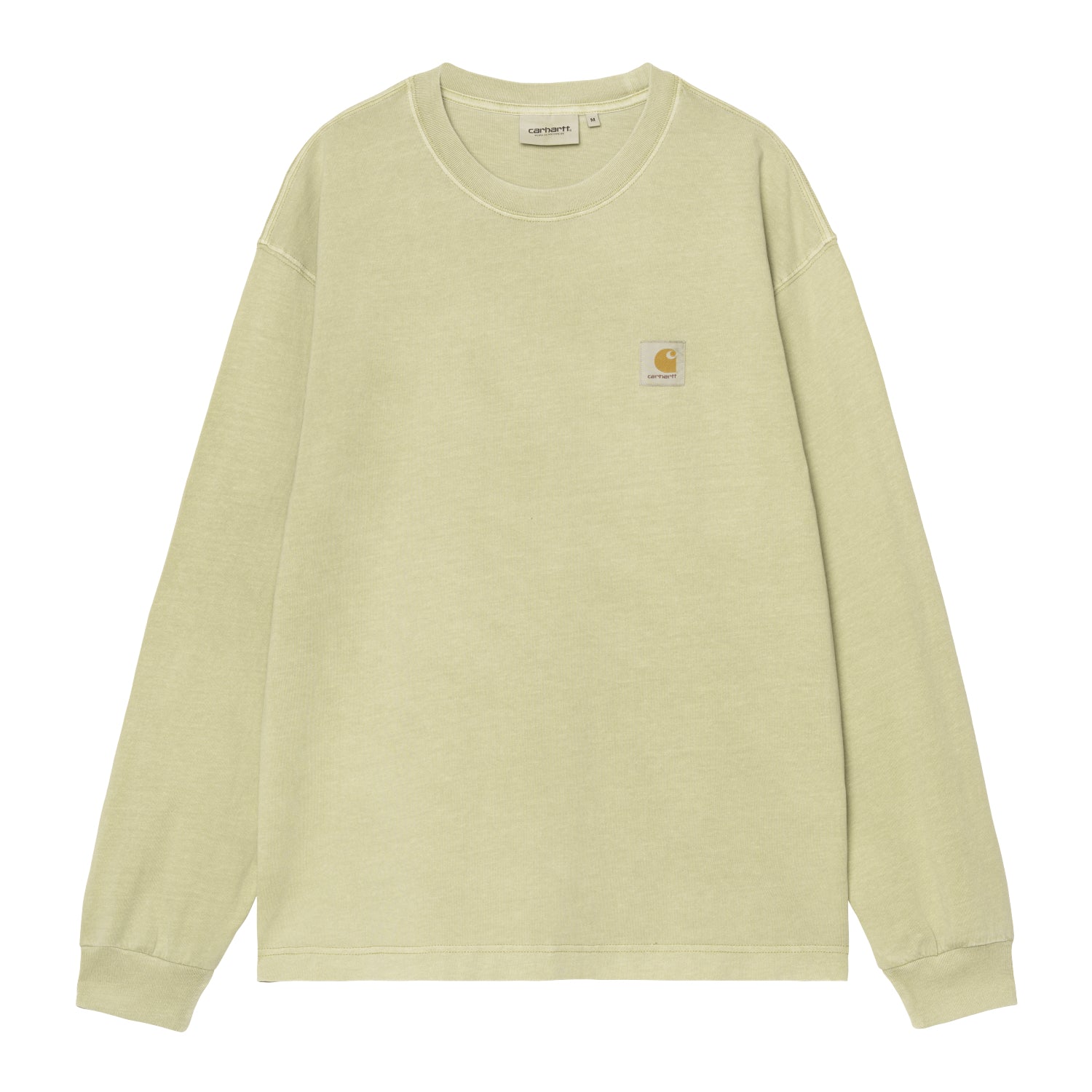 L/S Nelson T-Shirt - Gentle Green (garment dyed)