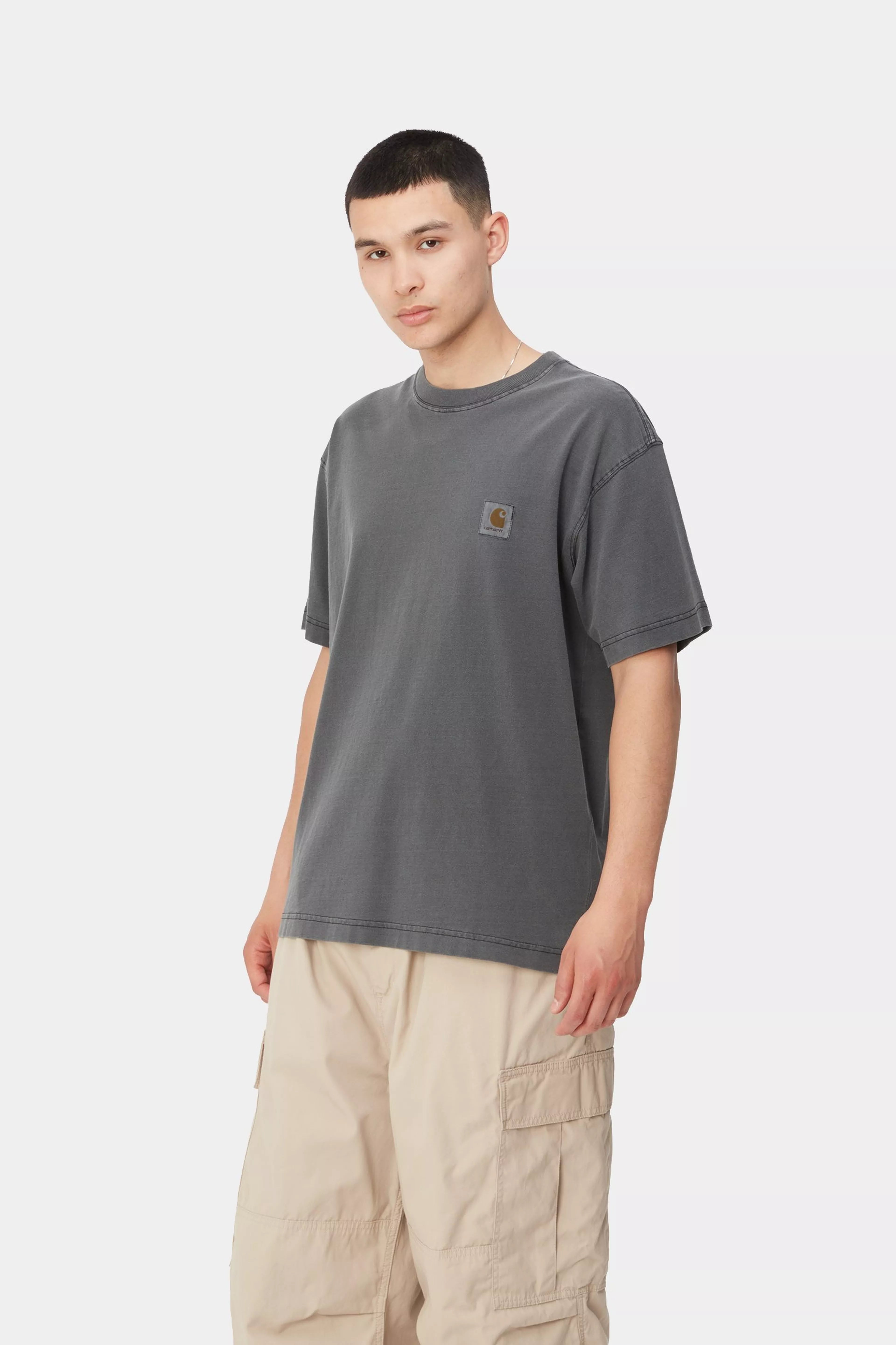 S/S Nelson T-Shirt - Black (garment dyed) 2