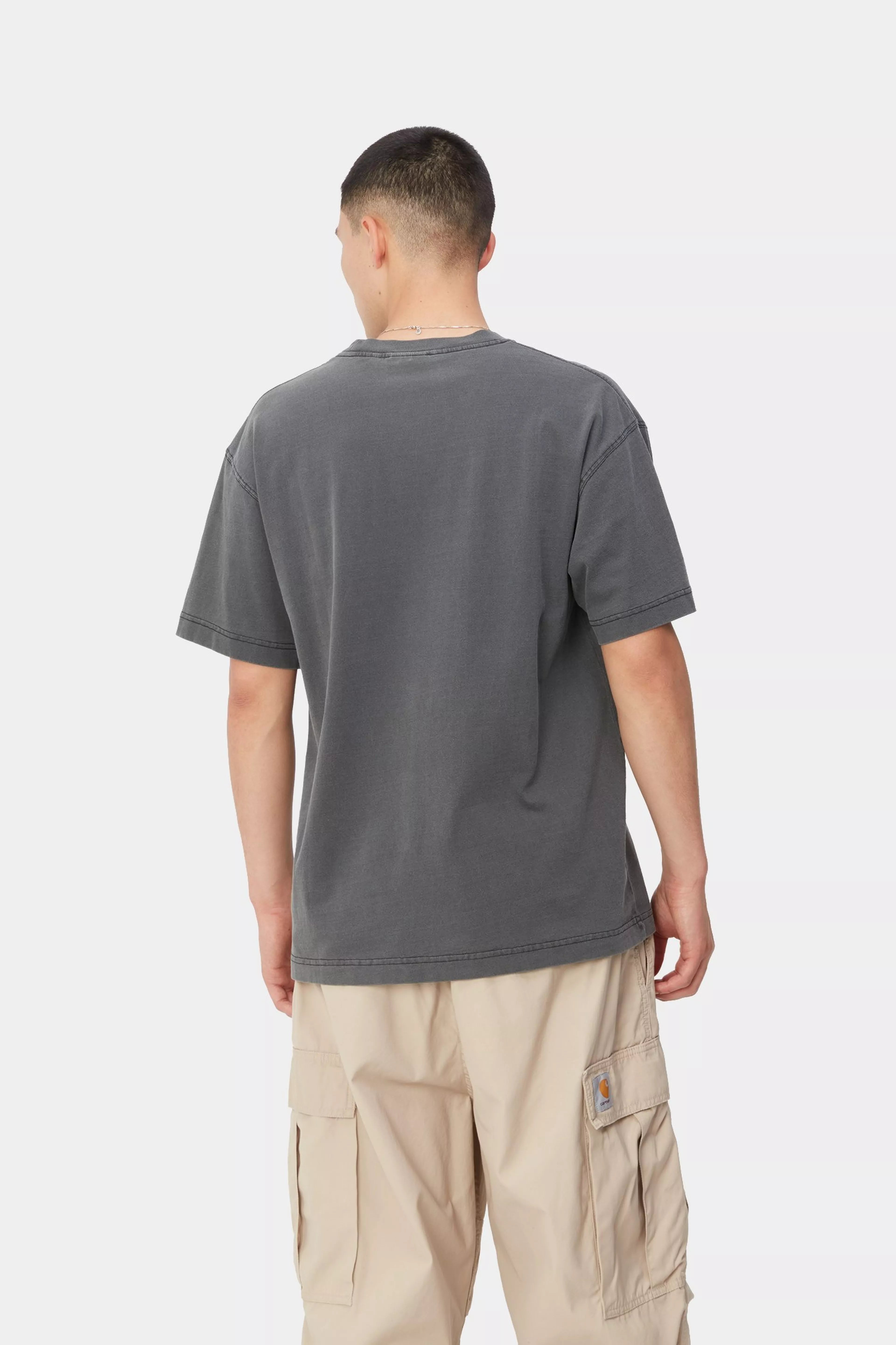 S/S Nelson T-Shirt - Black (garment dyed) 3