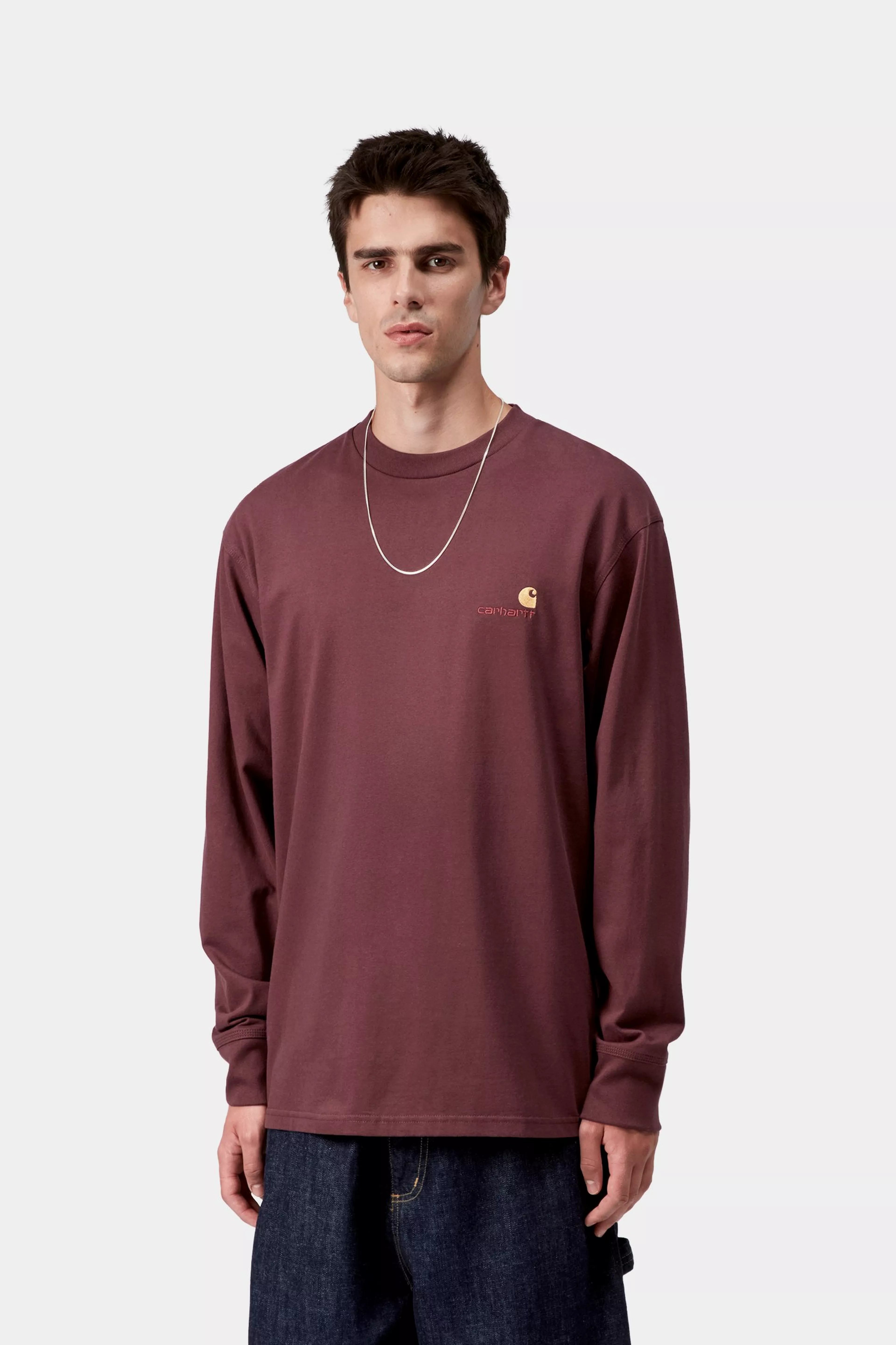 L/S AMERICAN SCRIPT T-SHIRT - Rondo