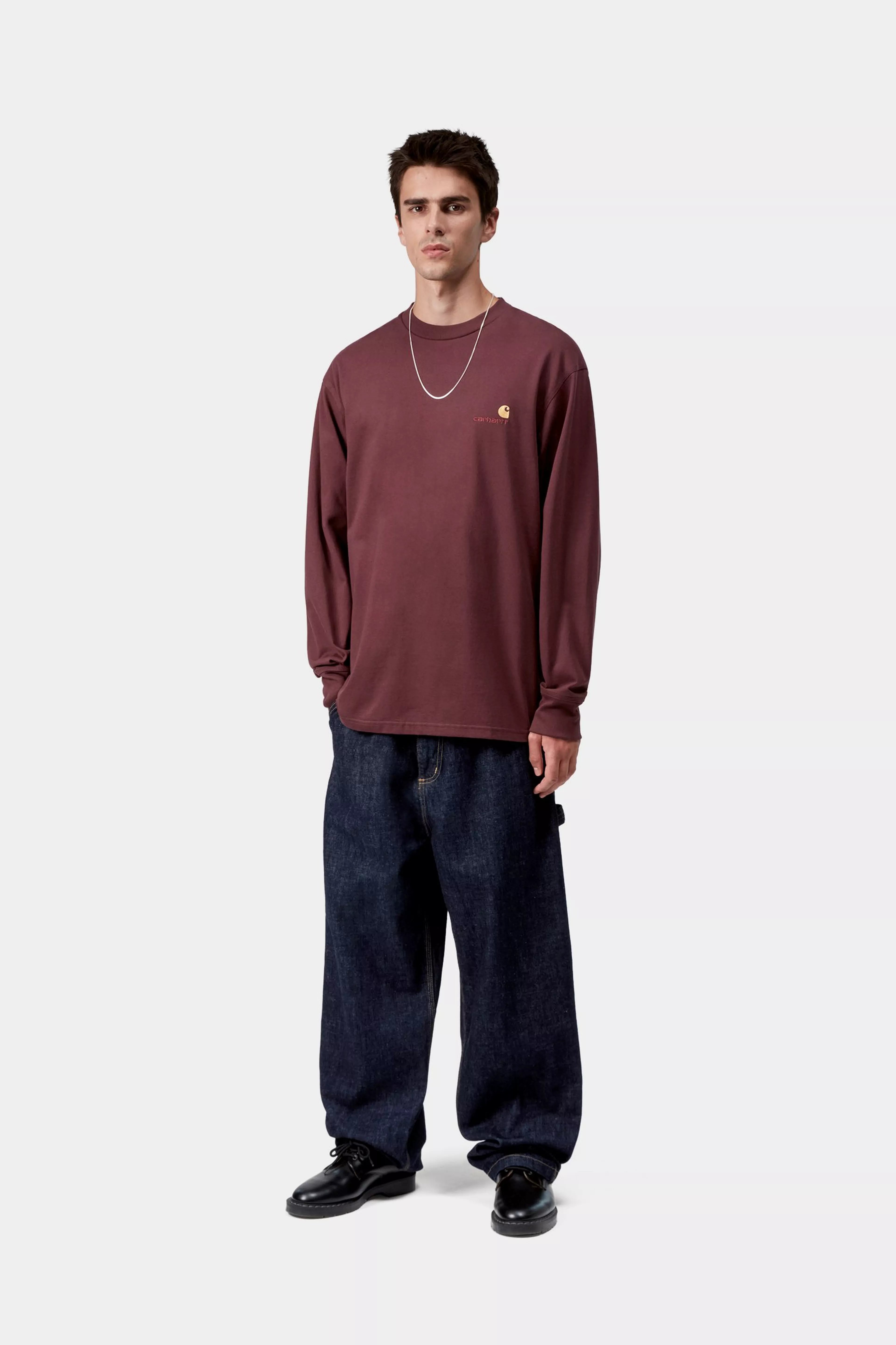 L/S AMERICAN SCRIPT T-SHIRT - Rondo