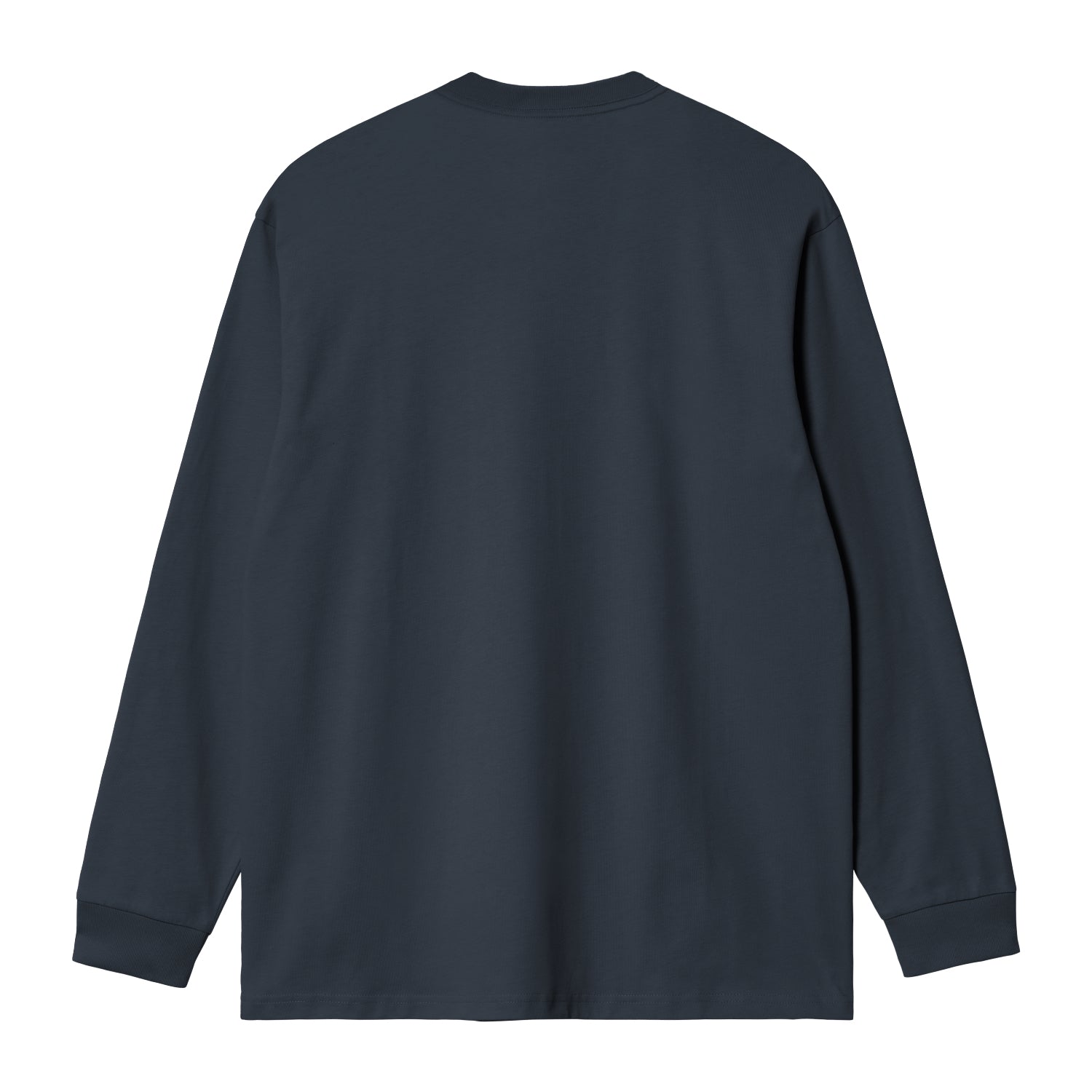 L/S American Script T-Shirt - Deep Night 2