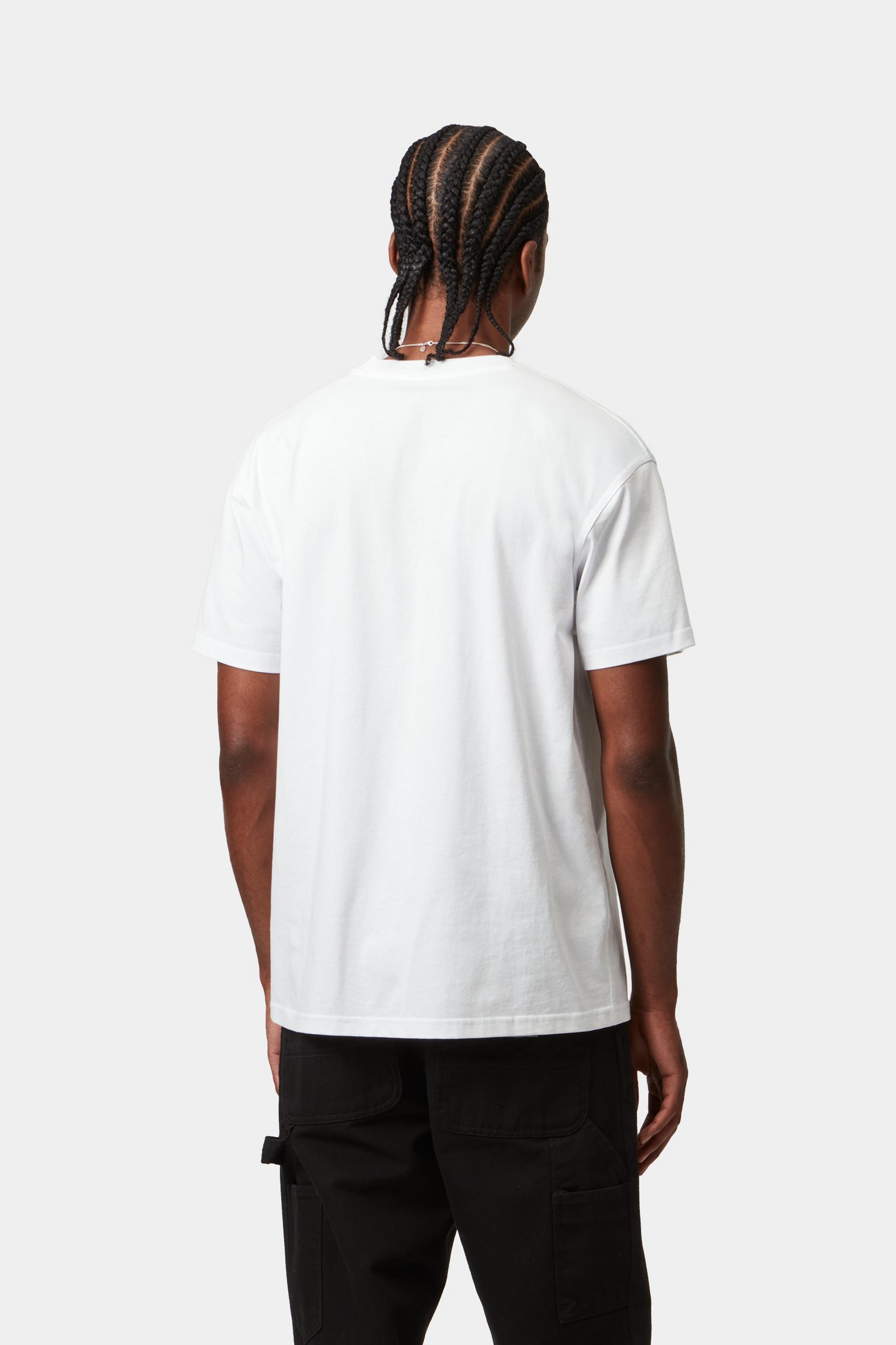S/S American Script T-Shirt - White 3