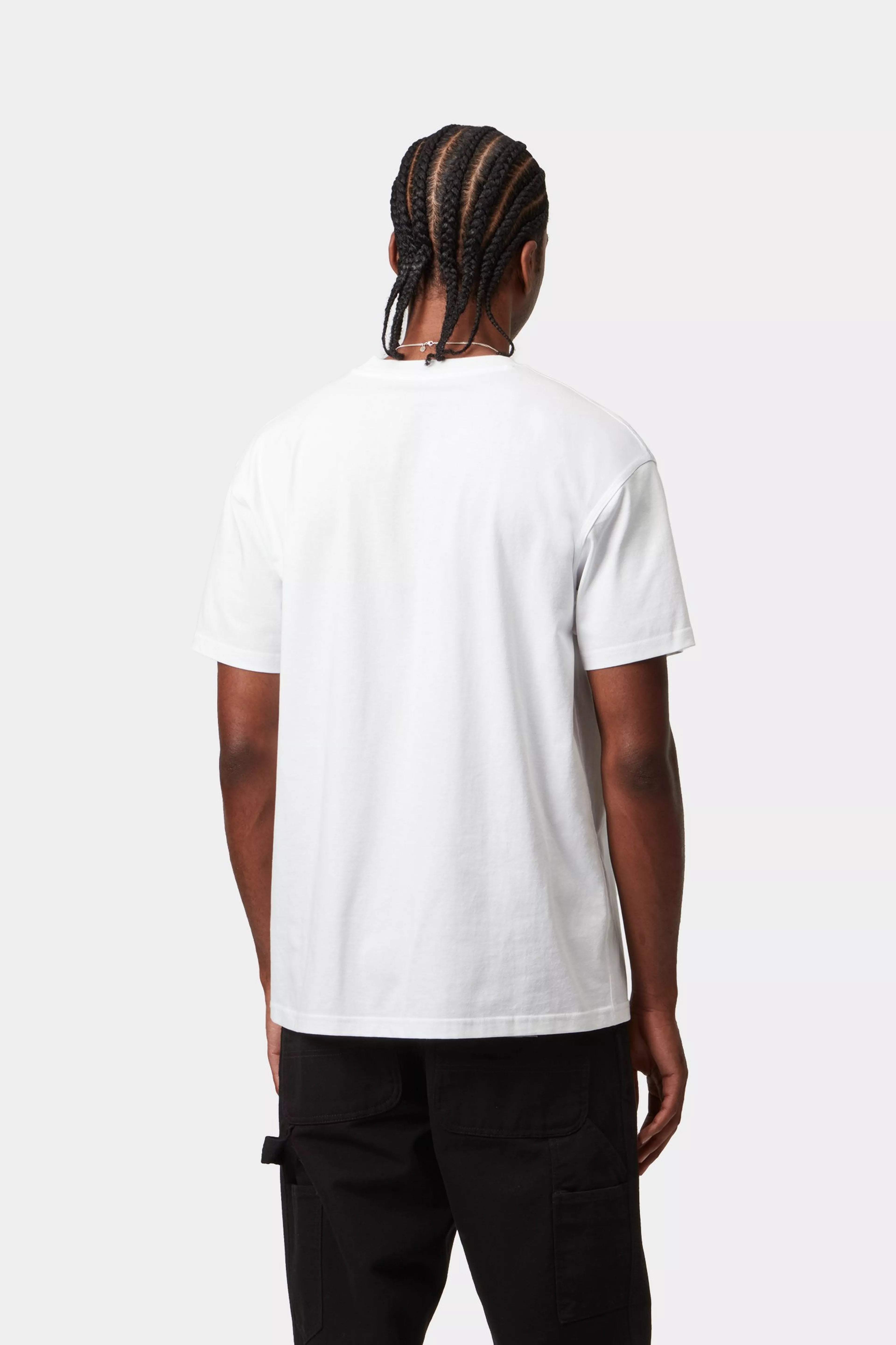 S/S American Script T-Shirt - White
