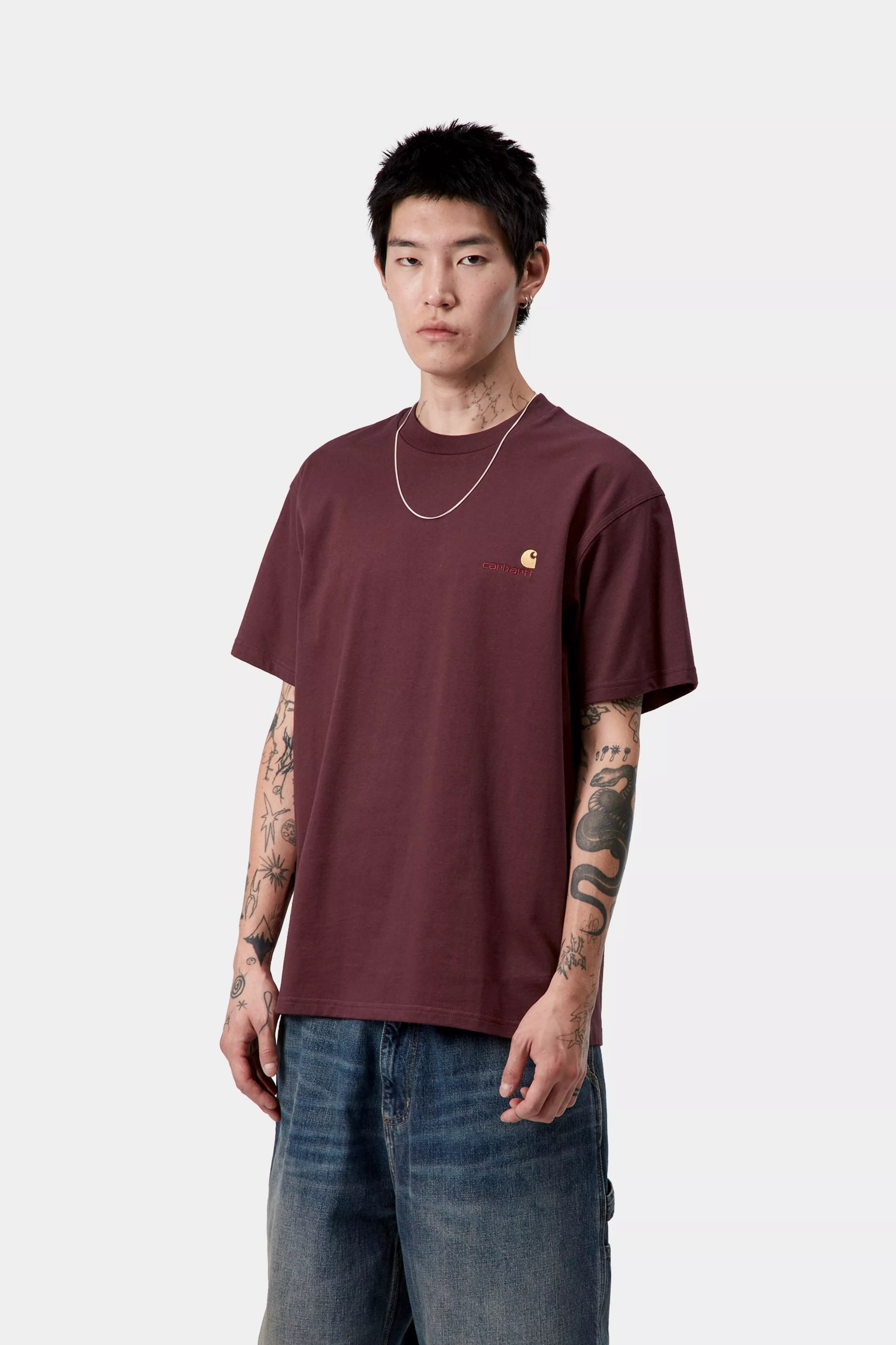 S/S AMERICAN SCRIPT T-SHIRT - Rondo 2