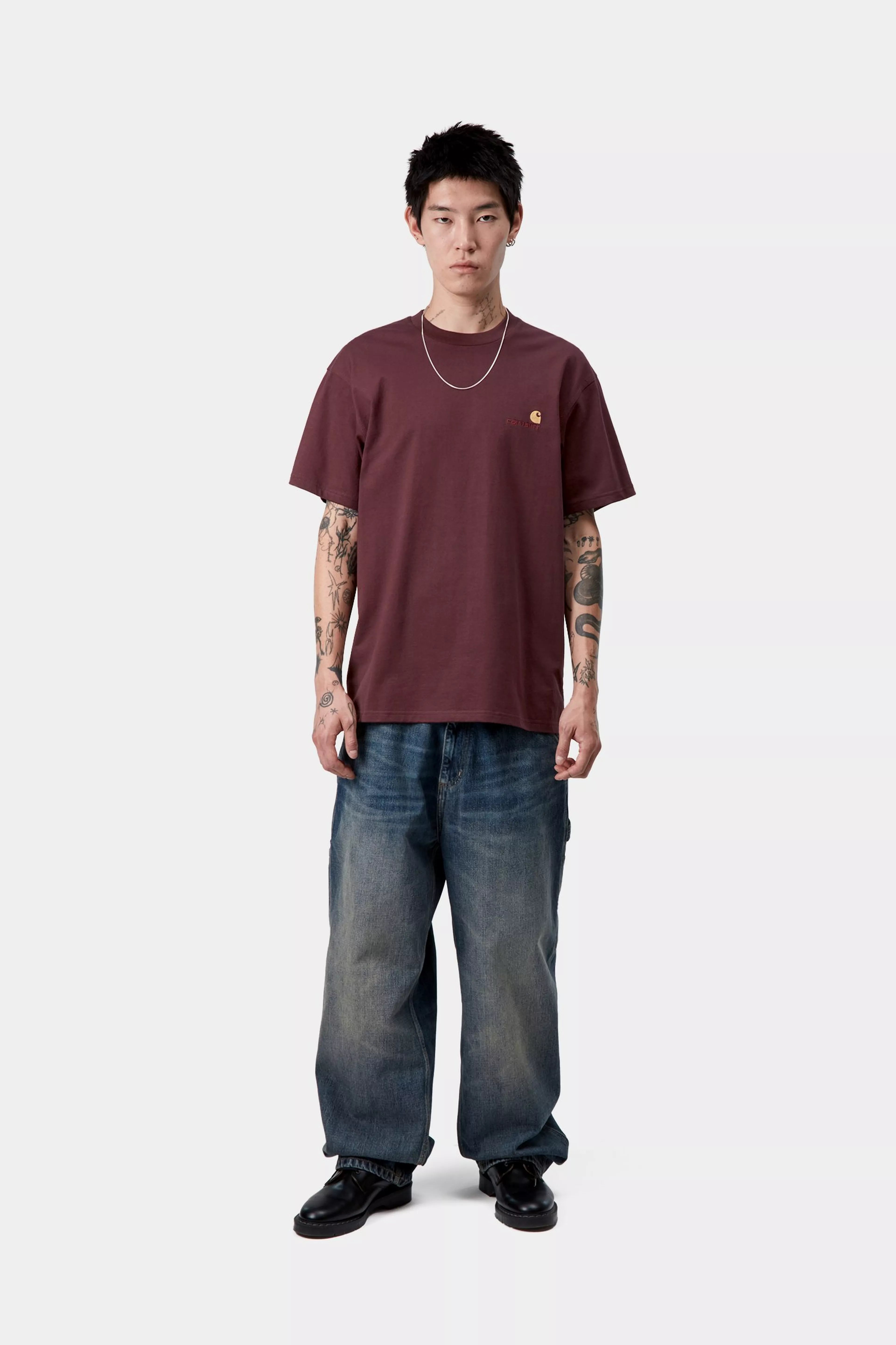 S/S AMERICAN SCRIPT T-SHIRT - Rondo 4