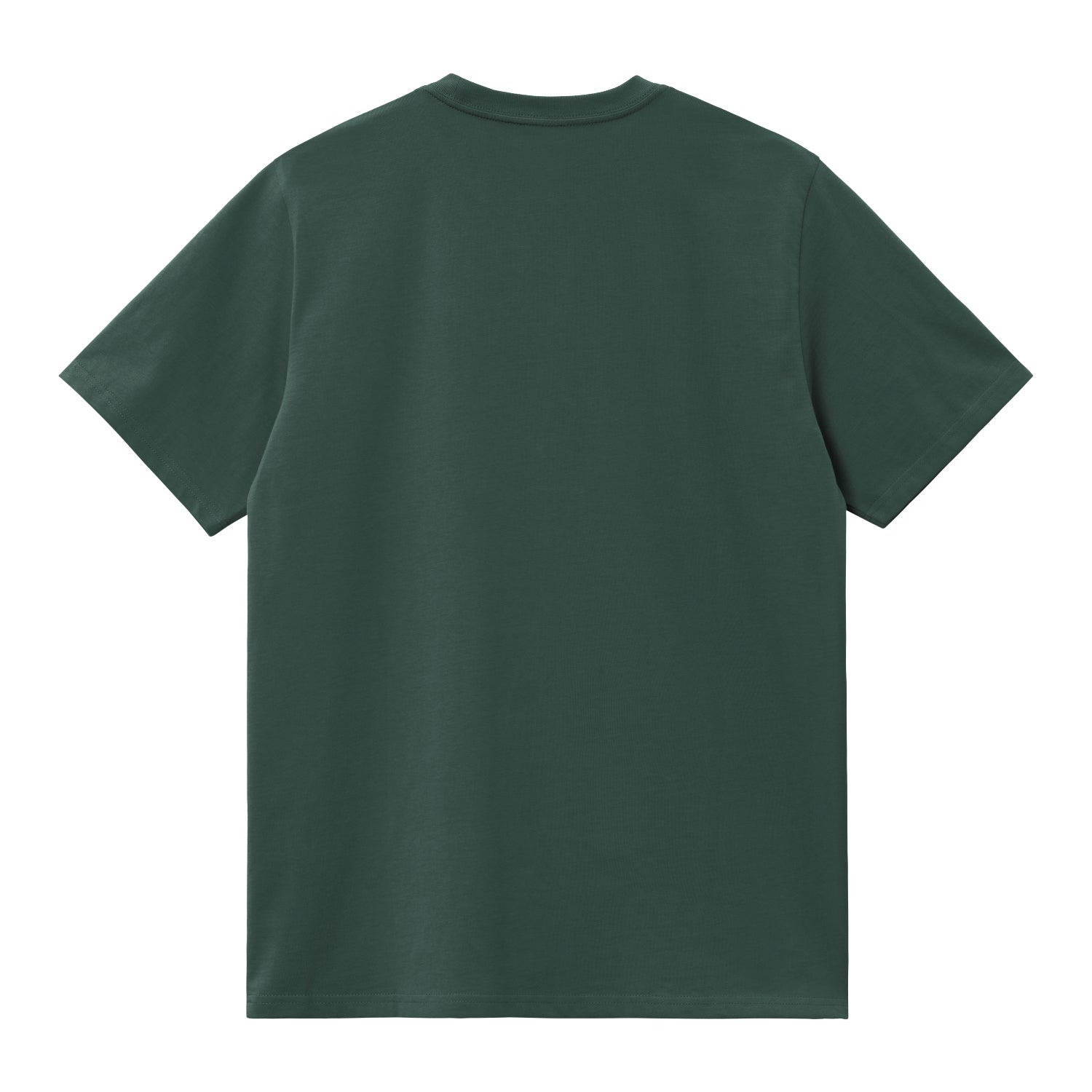 S/S American Script T-Shirt - Kale Green