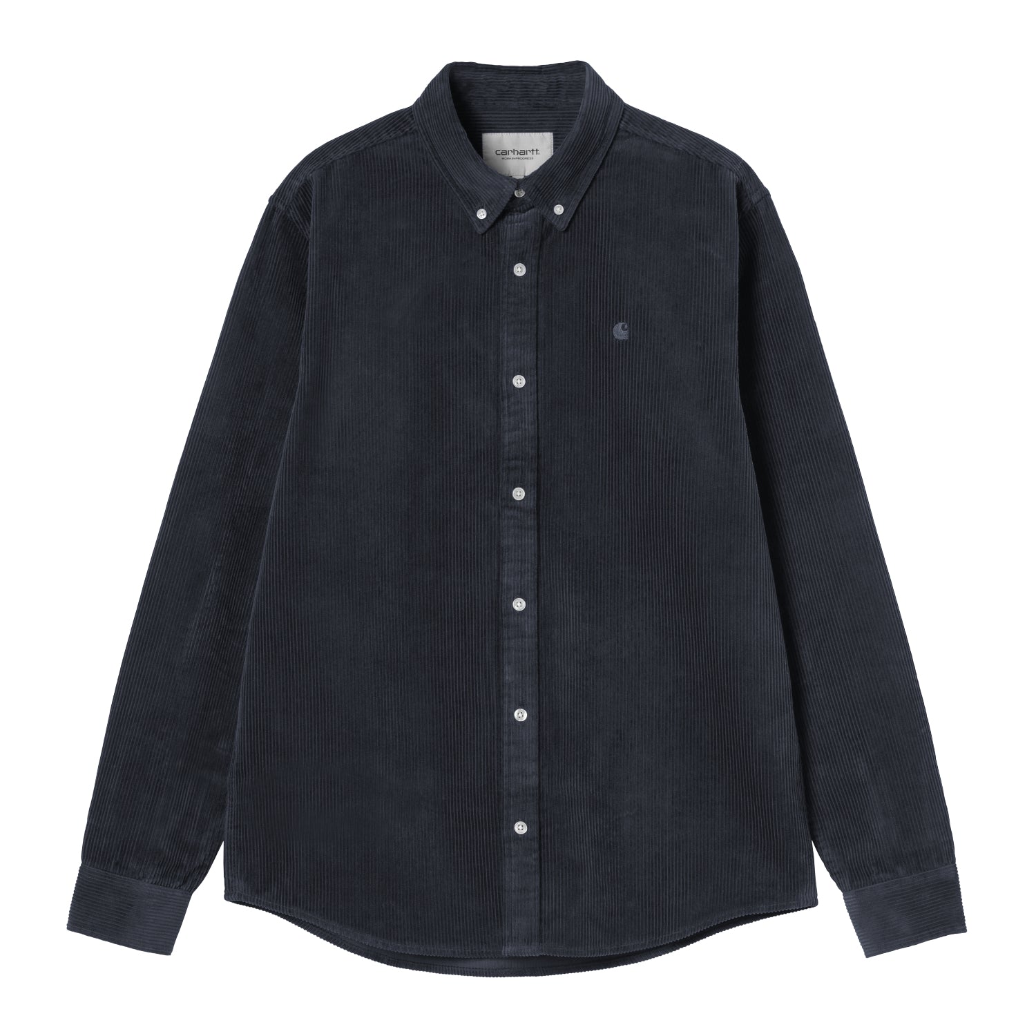 L/S Madison Cord Shirt - Dark Navy 1