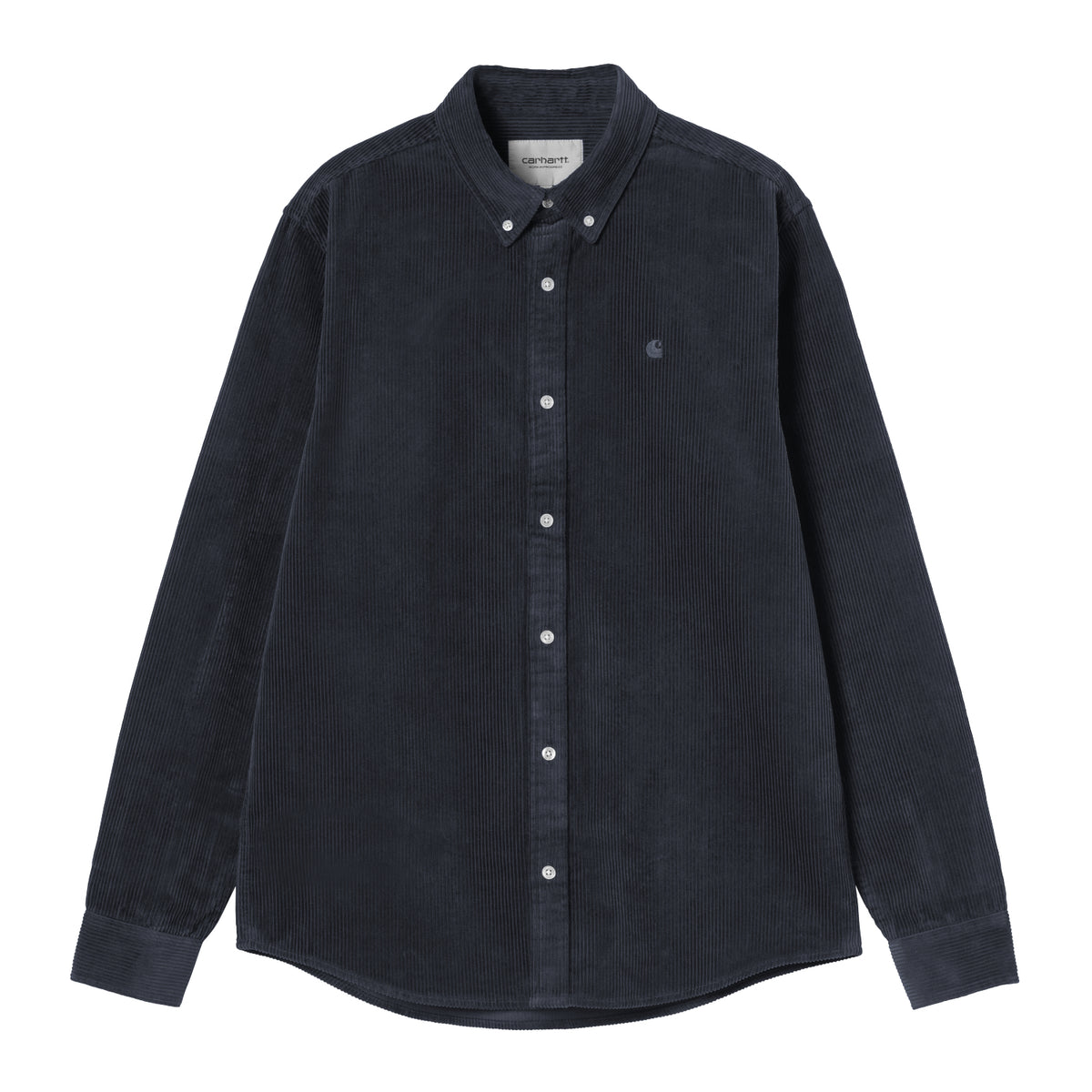 L/S Madison Cord Shirt - Dark Navy