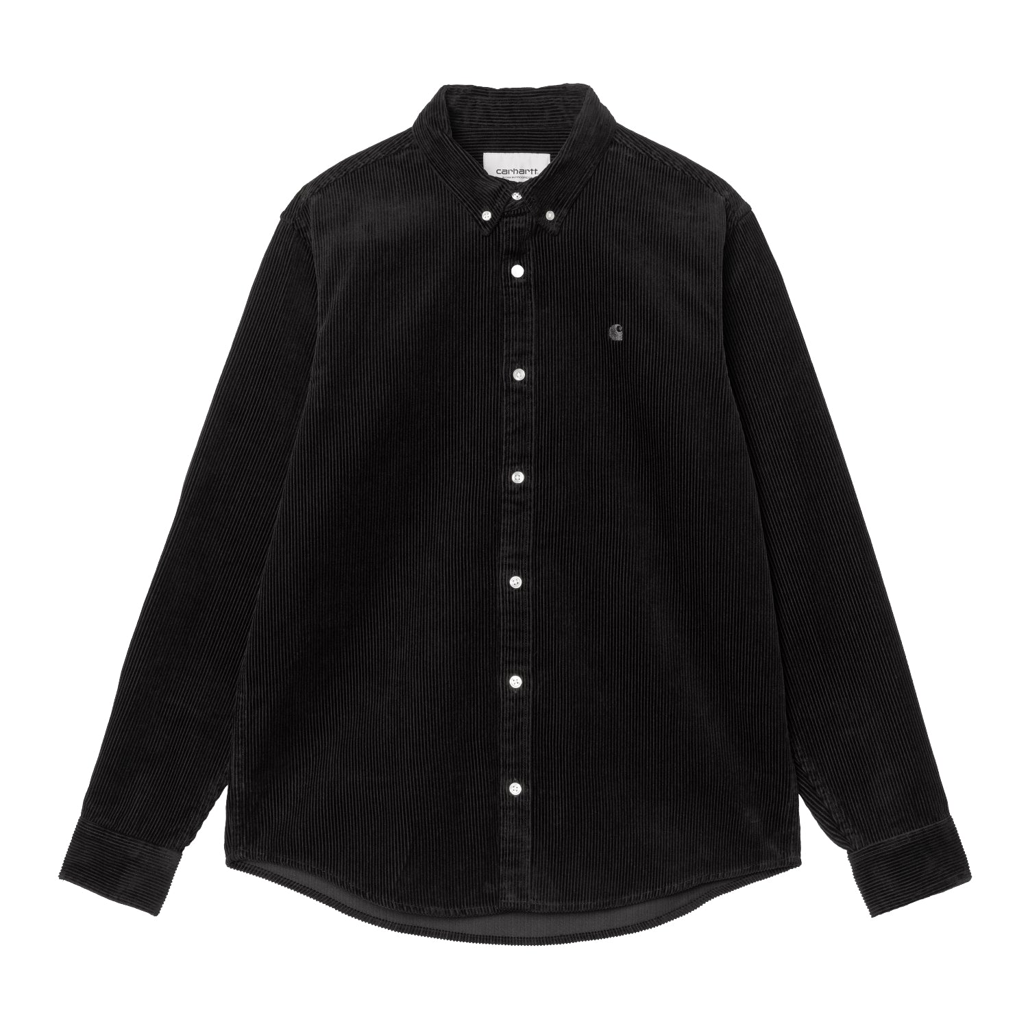 L/S Madison Cord Shirt - Soot 1