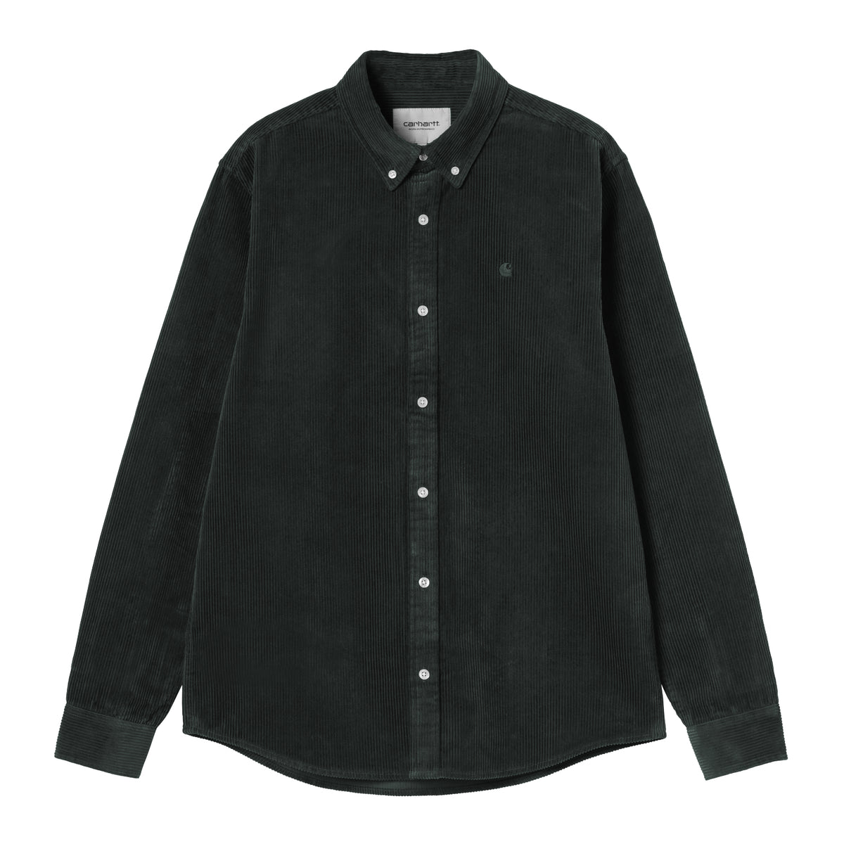 L/S Madison Cord Shirt - Raven