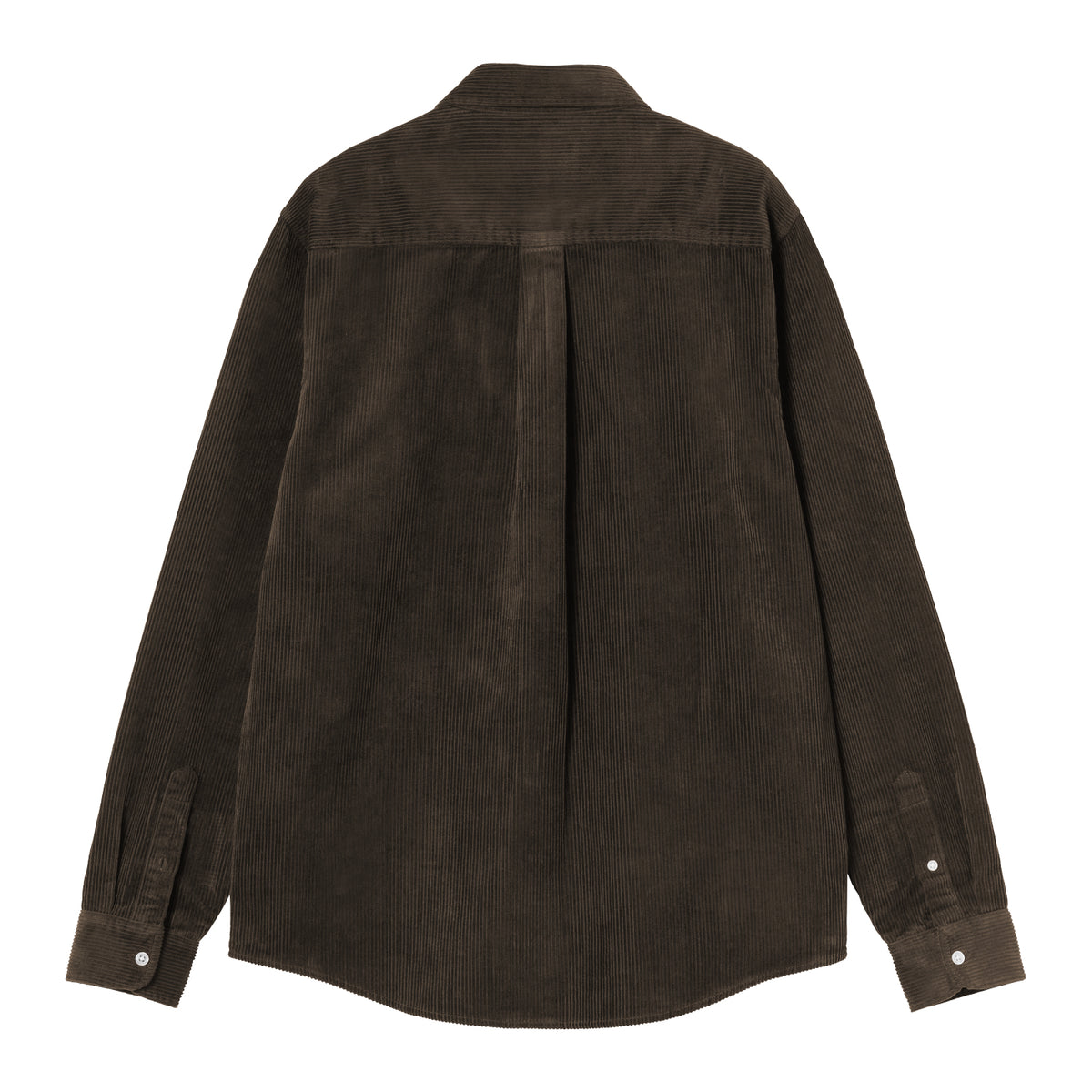 L/S Madison Cord Shirt - Tobacco