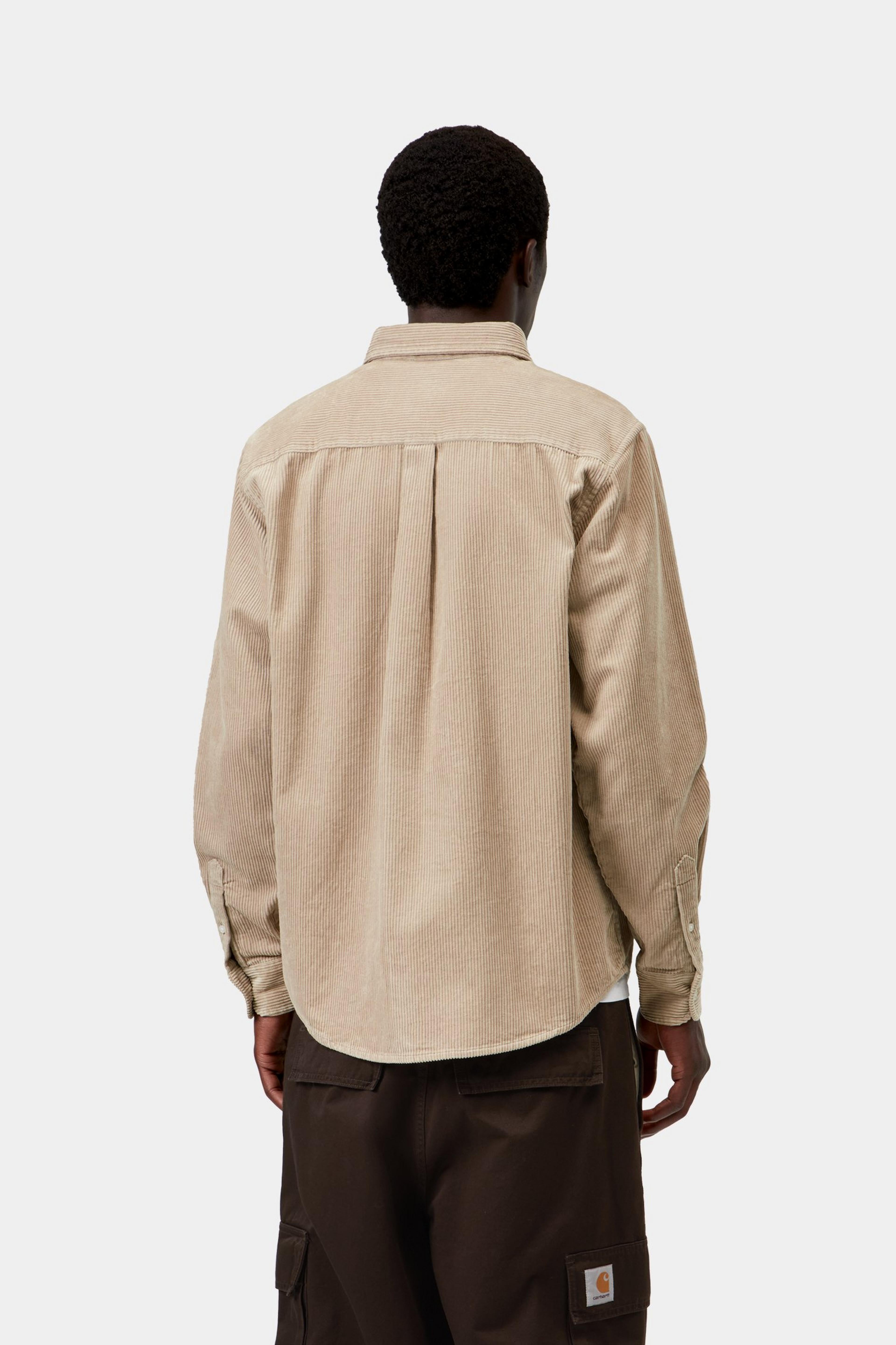 L/S Madison Cord Shirt - Wall 3