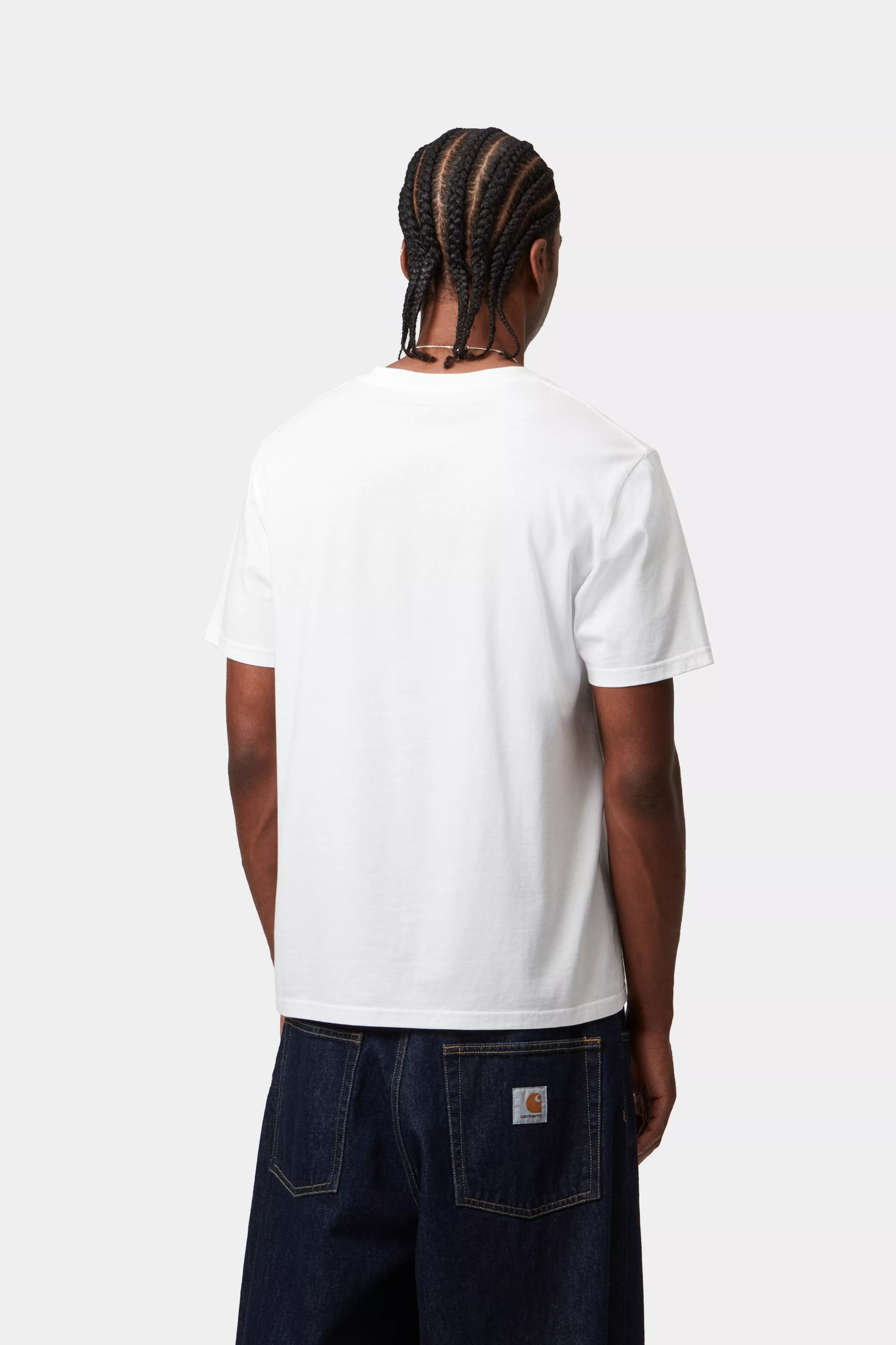 S/S Pocket T-Shirt - White 3