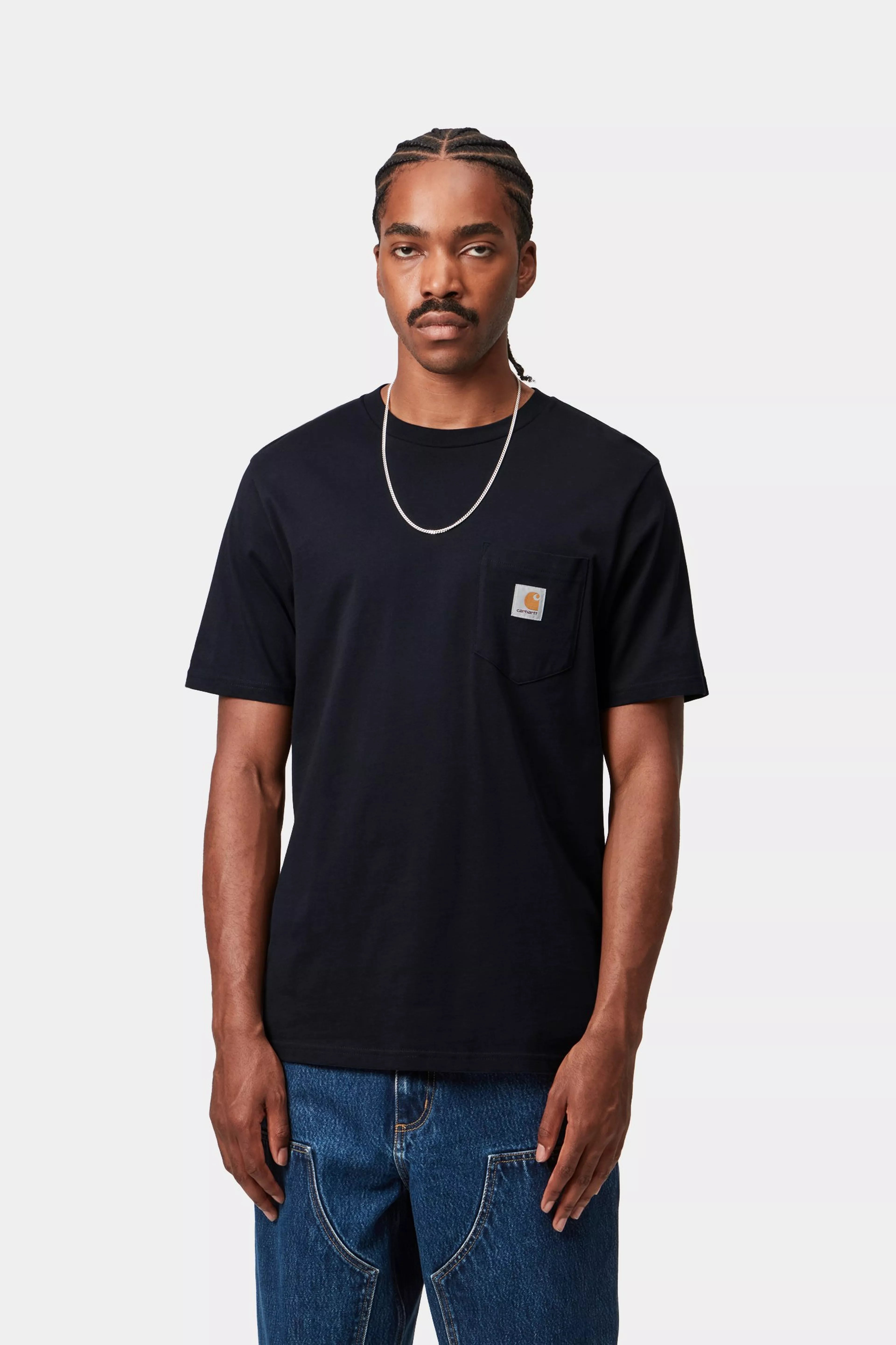 S/S Pocket T-Shirt - Dark Navy 2