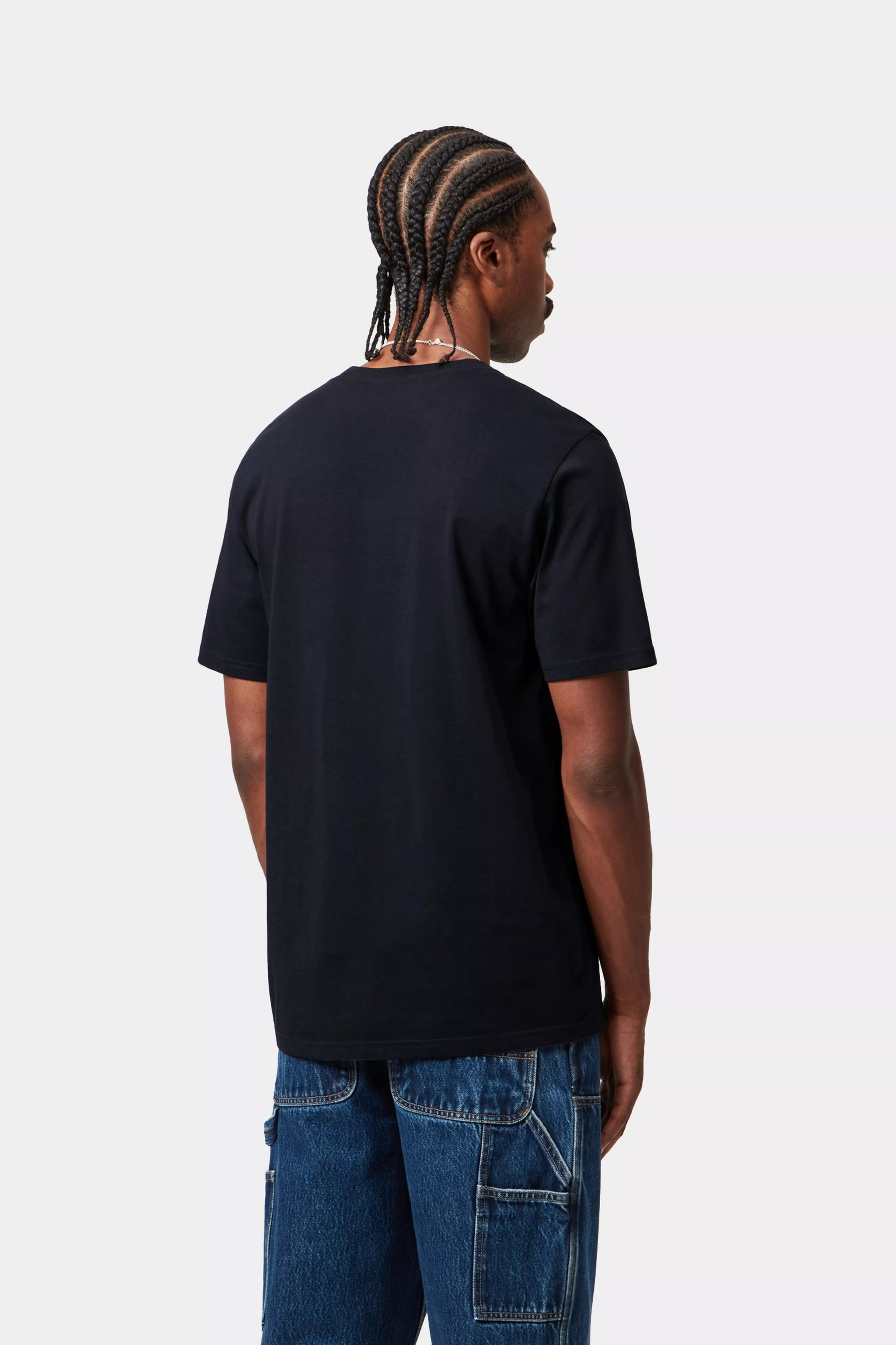 S/S Pocket T-Shirt - Dark Navy 3