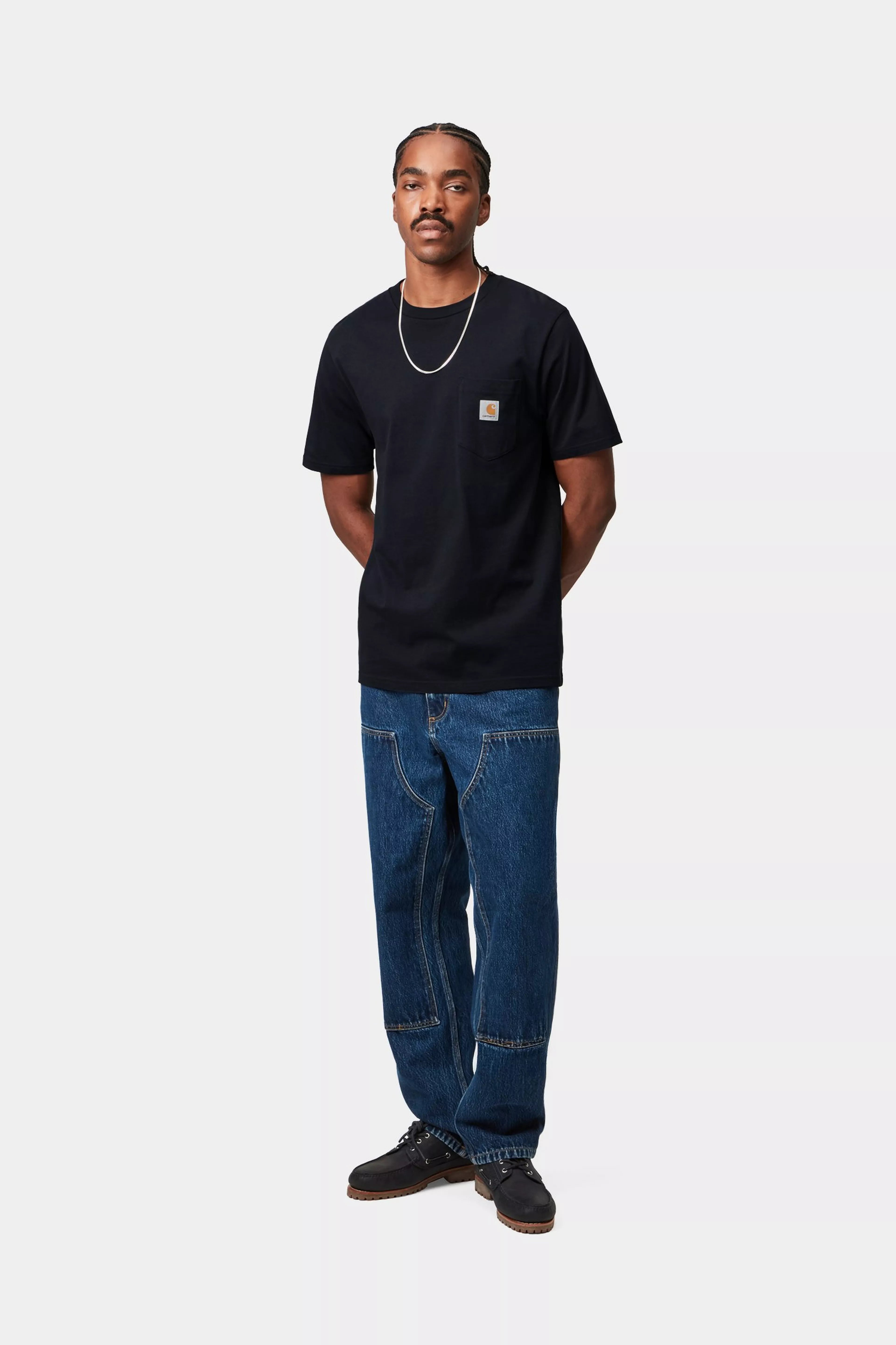 S/S Pocket T-Shirt - Dark Navy