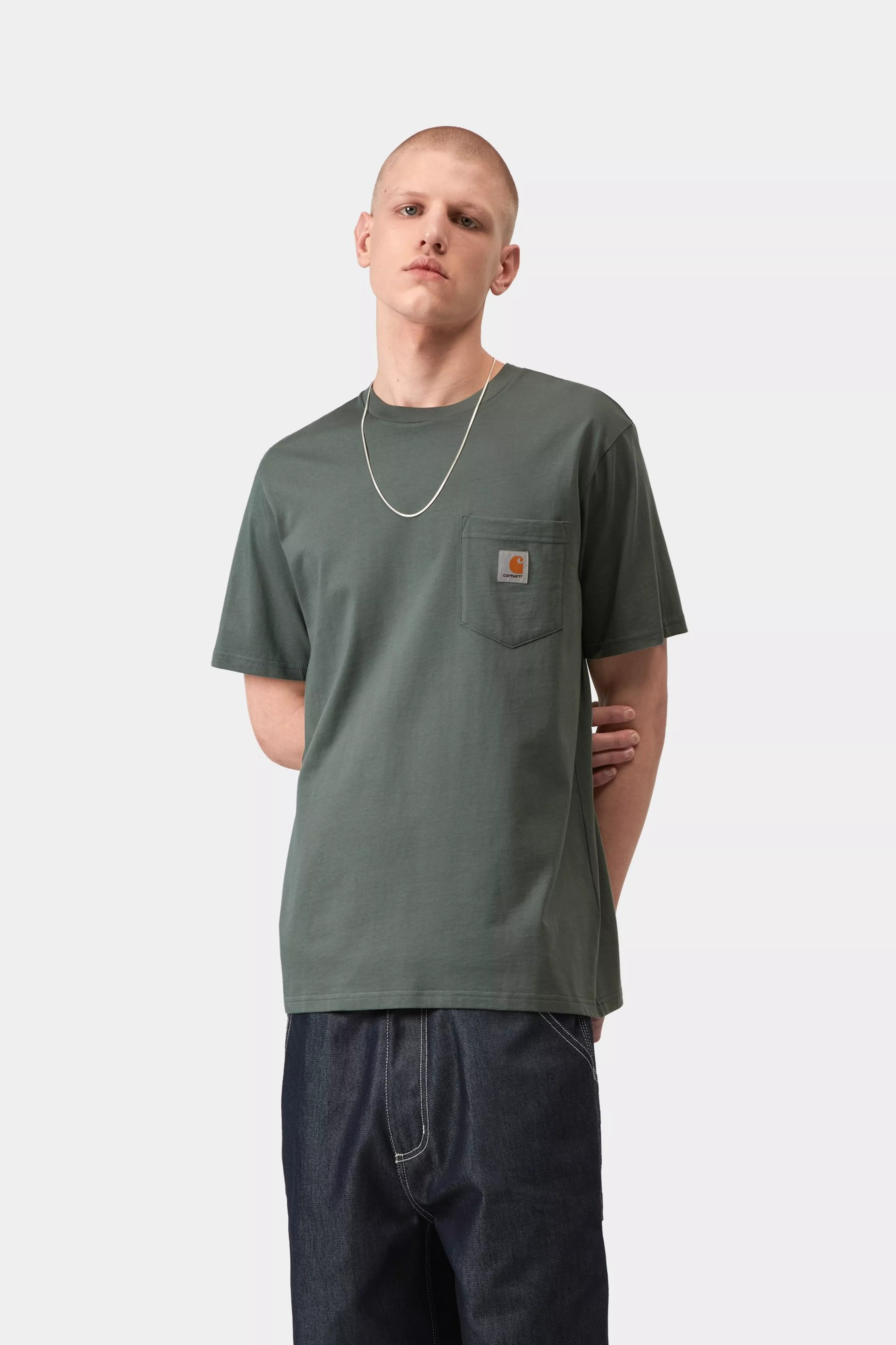 S/S Pocket T-Shirt - Velvet Green 2