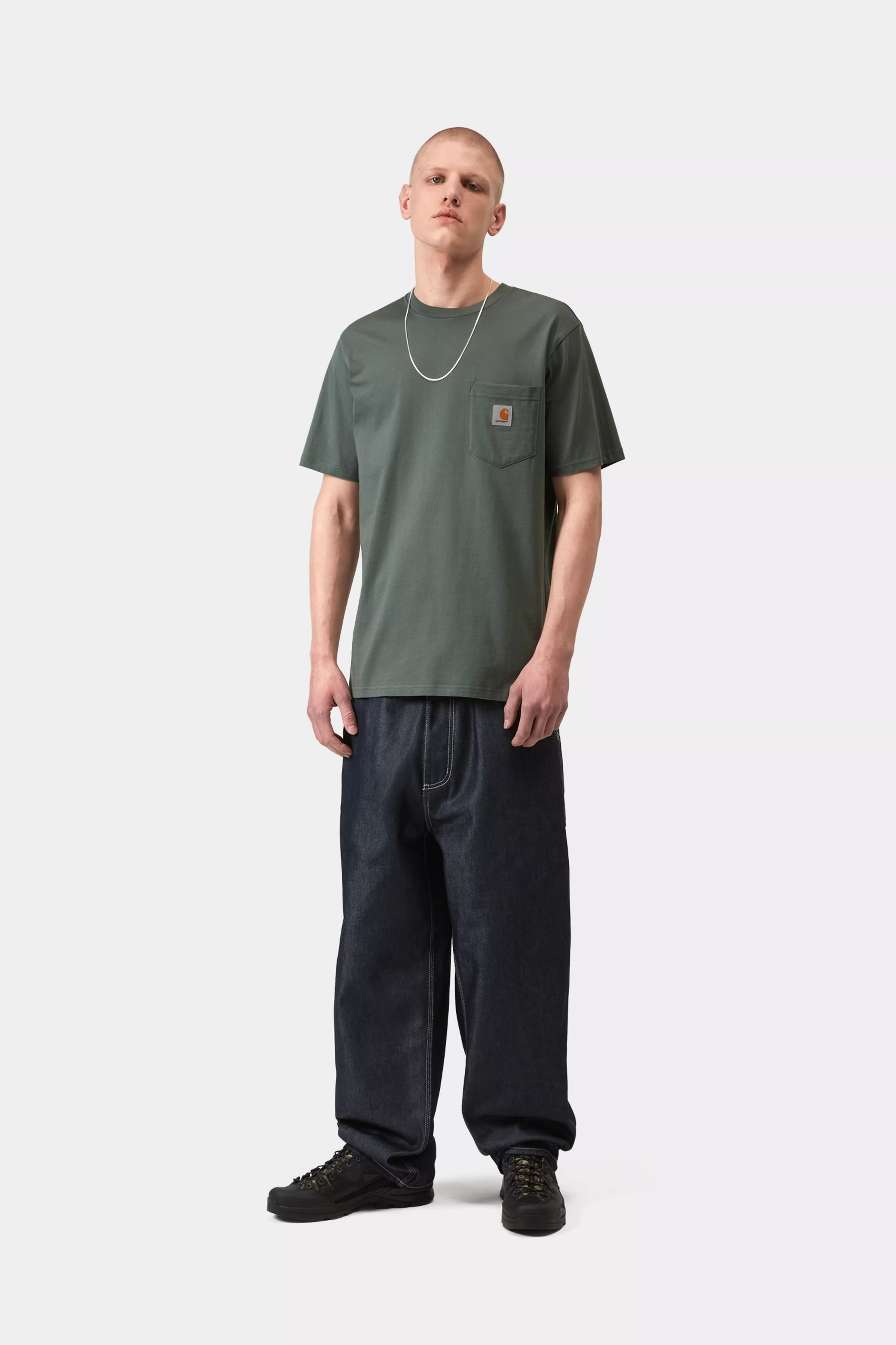 S/S Pocket T-Shirt - Velvet Green 4