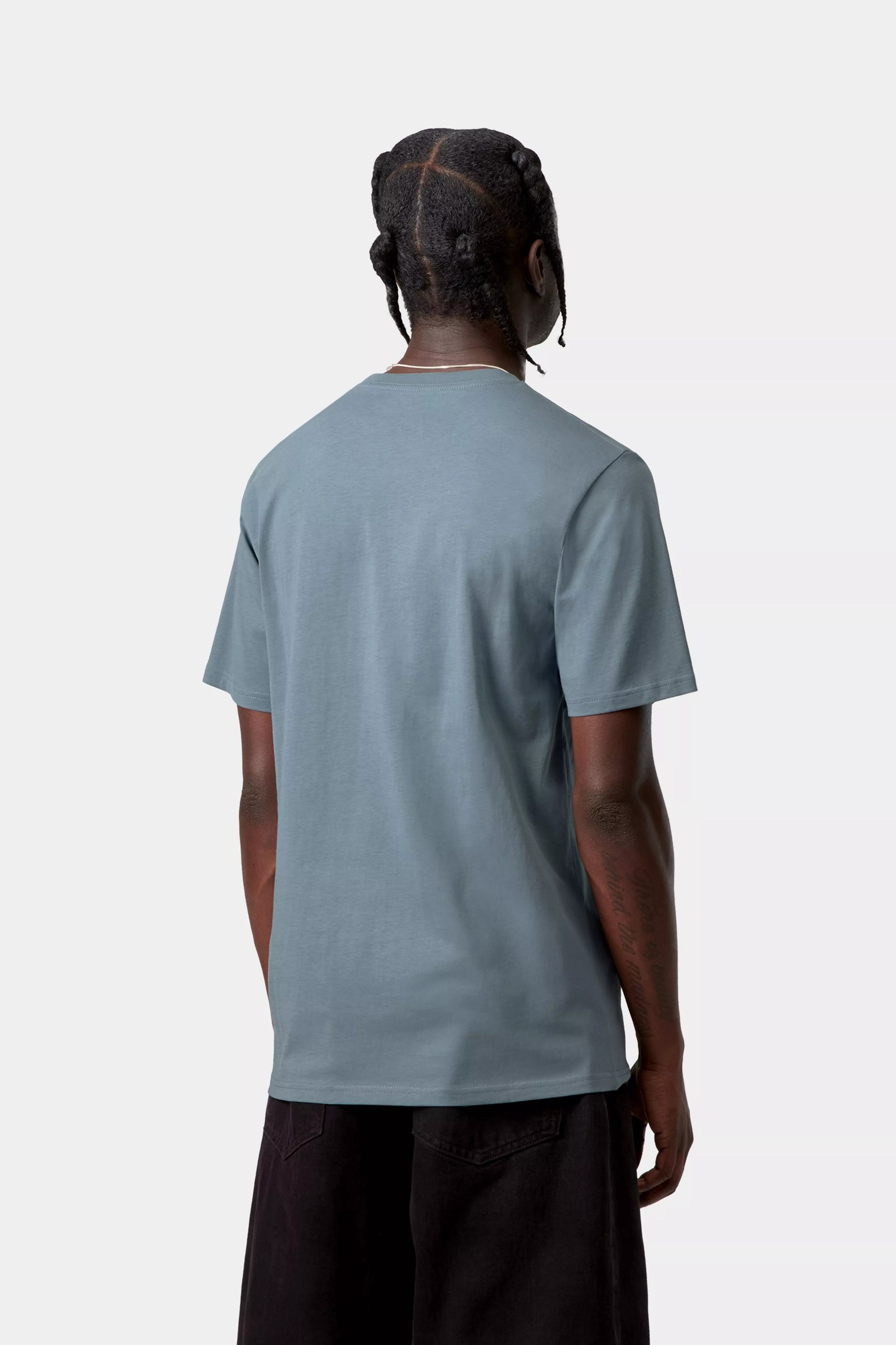 S/S Pocket T-Shirt - Velvet Blue 3