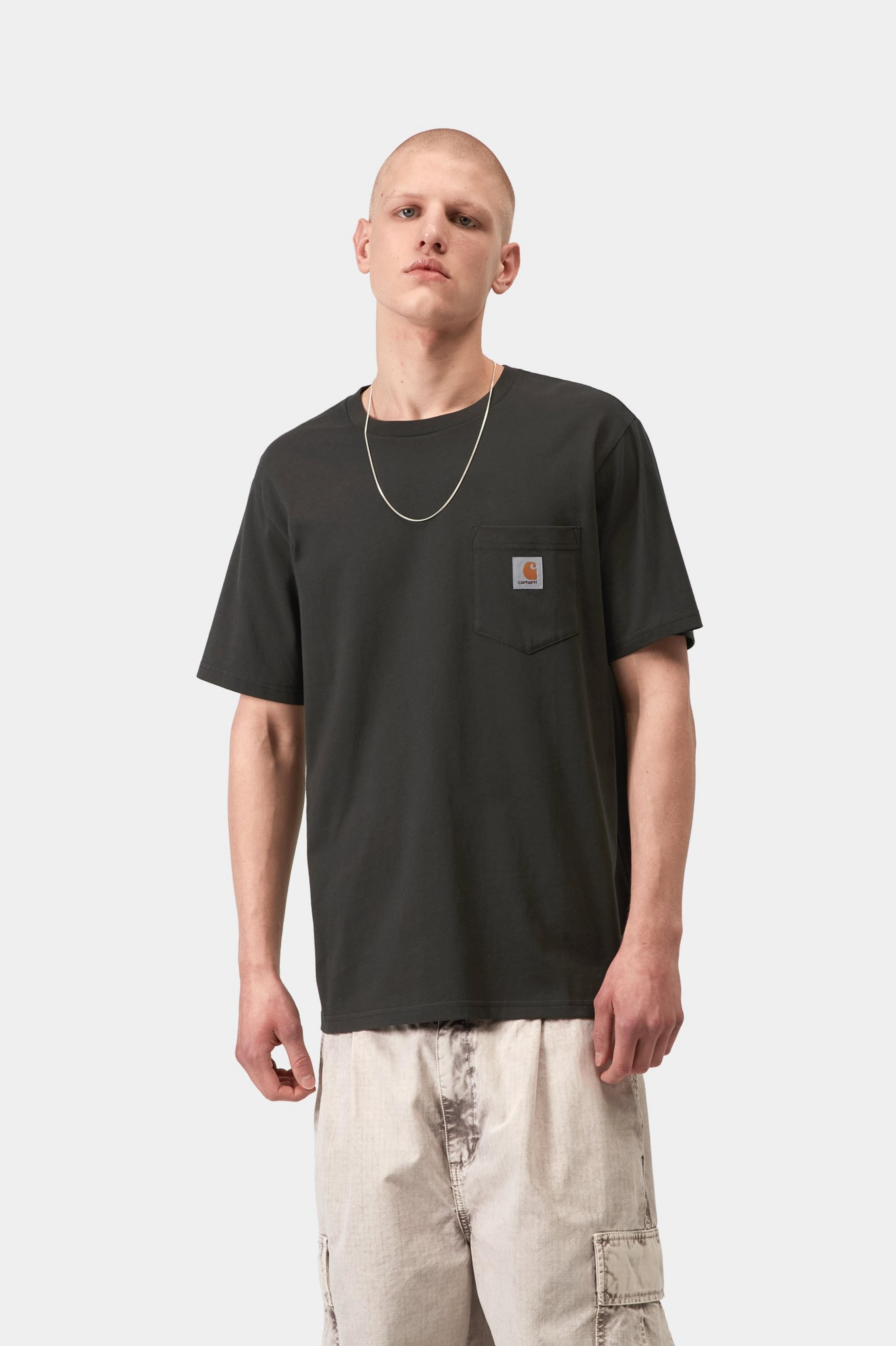 S/S Pocket T-Shirt - Oxide Green