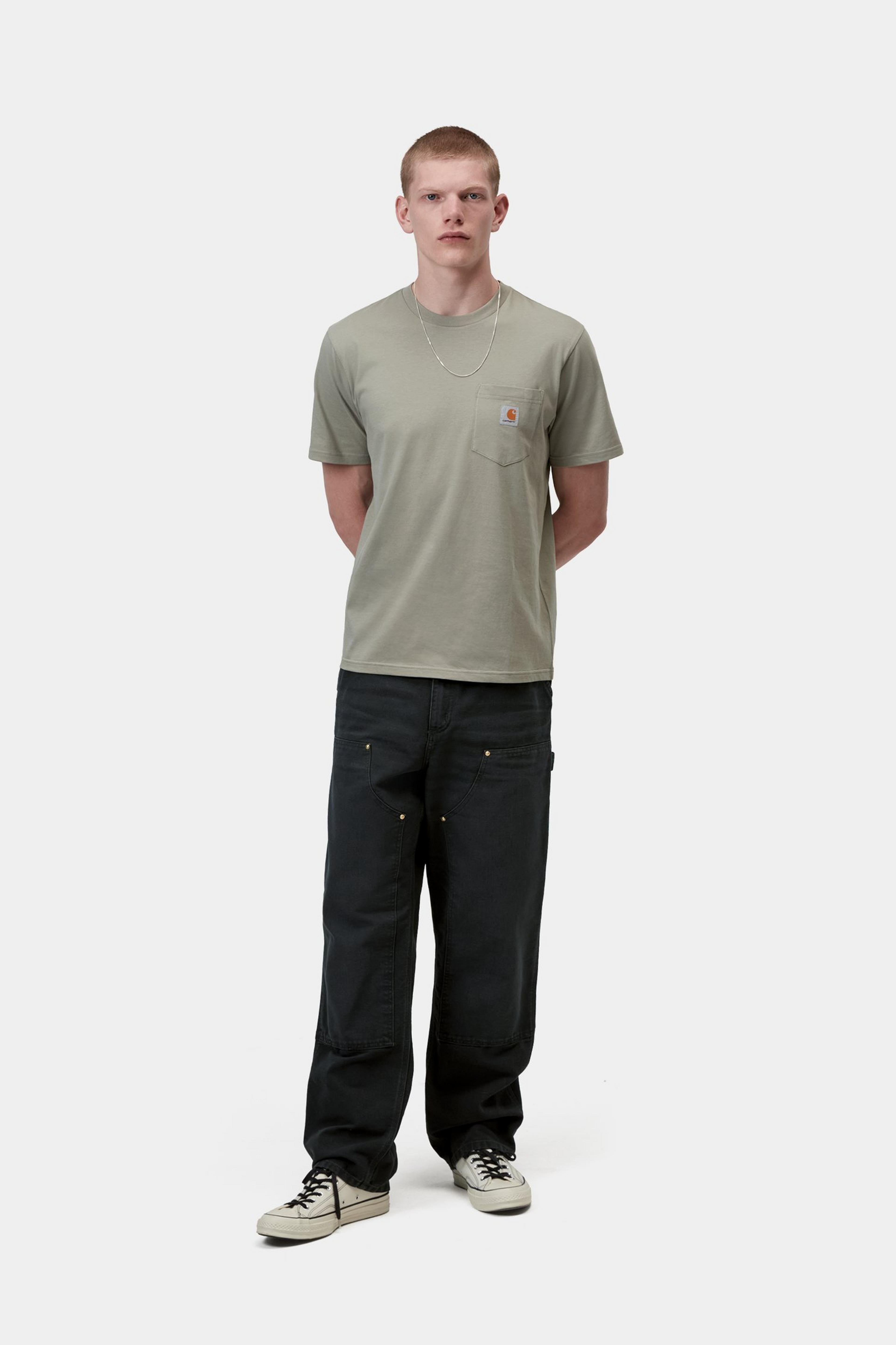 S/S Pocket T-Shirt - Shady Green